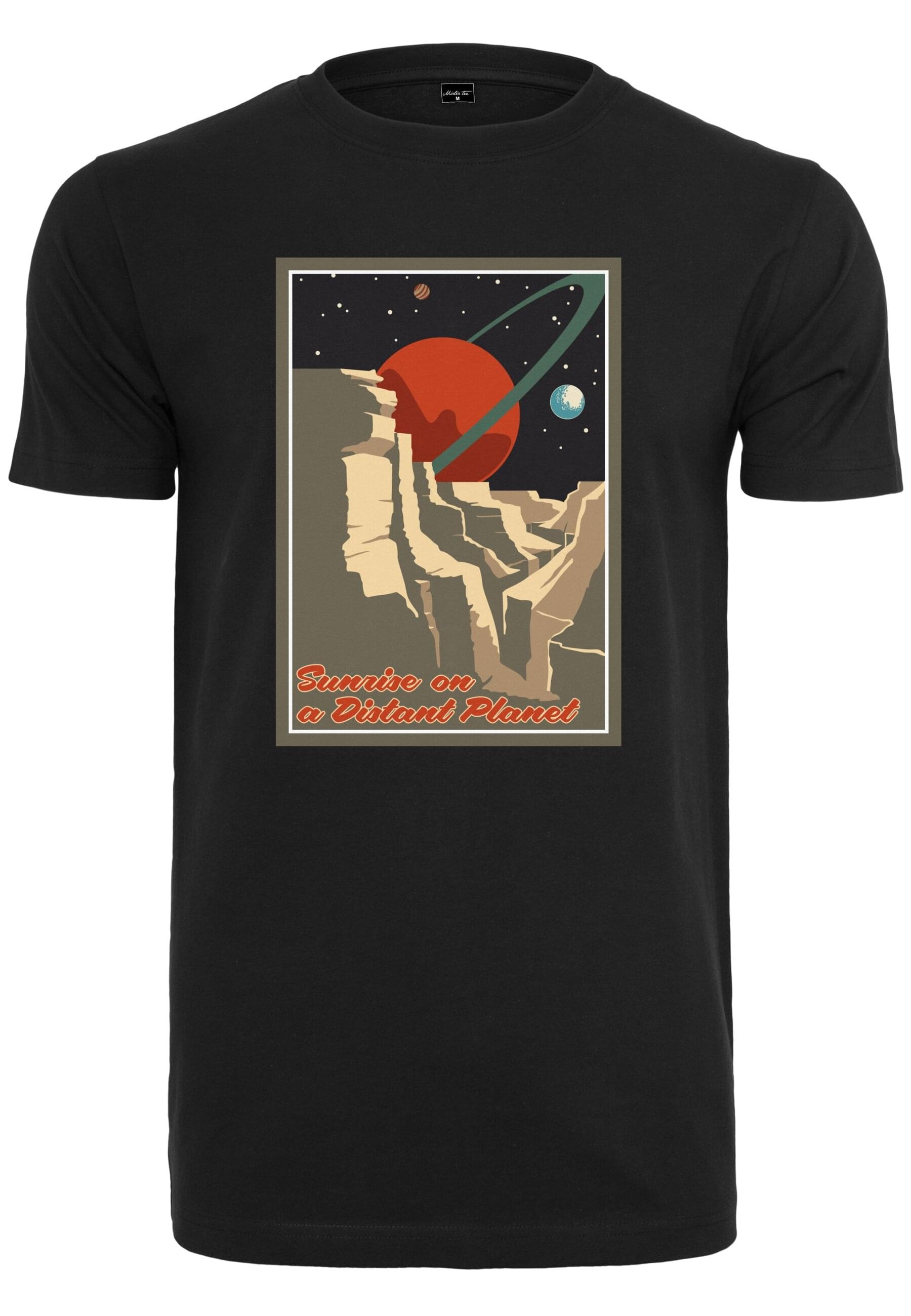 MisterTee Kurzarmshirt "MisterTee Damen Ladies Distant Planet Tee" günstig online kaufen