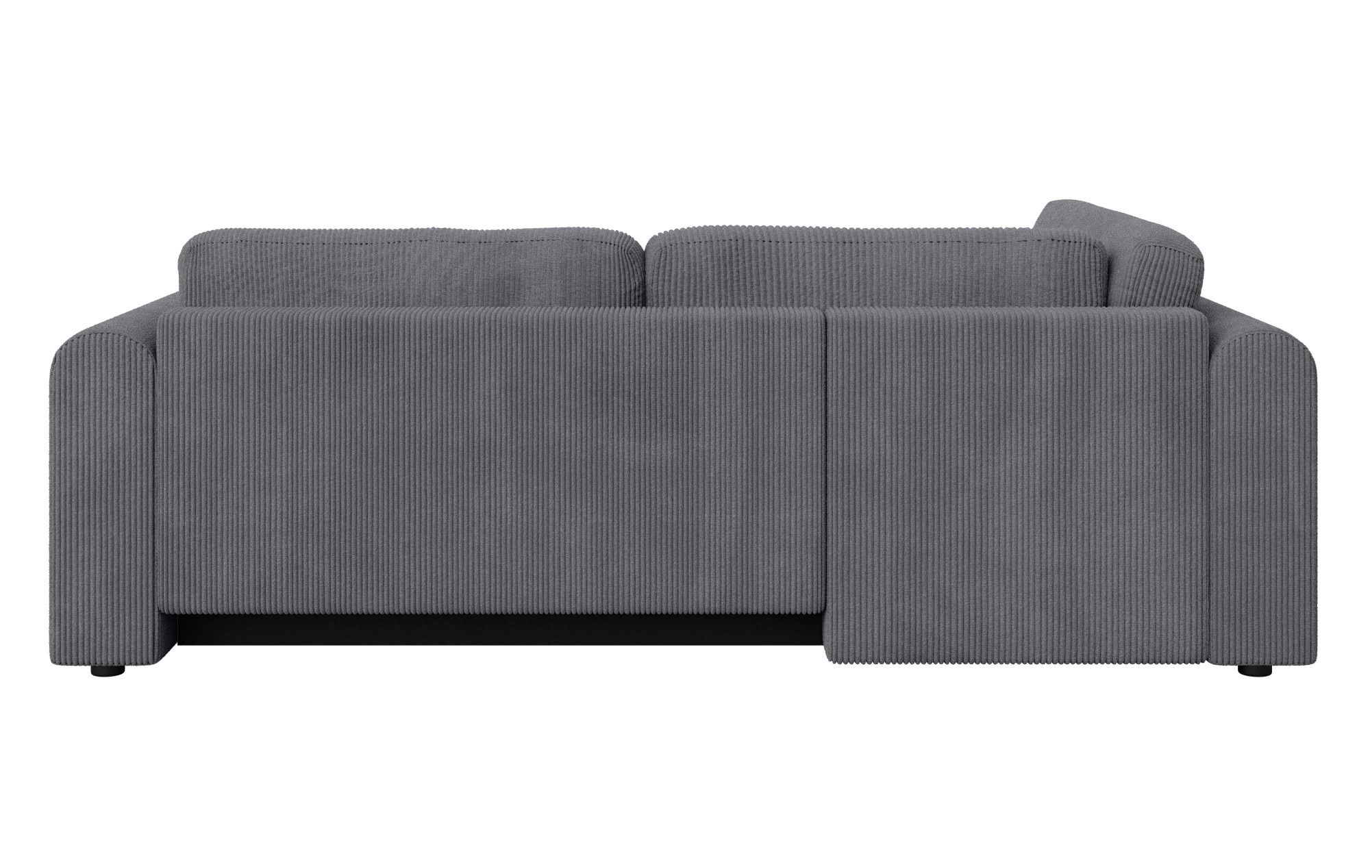 INOSIGN Ecksofa »Zacharia wahlweise Schlafsofa mit Bettkasten, B/T/H 250/166/86 cm«, L-Form mit Wellenunterfederung, Ottomane rechts oder links bestellbar