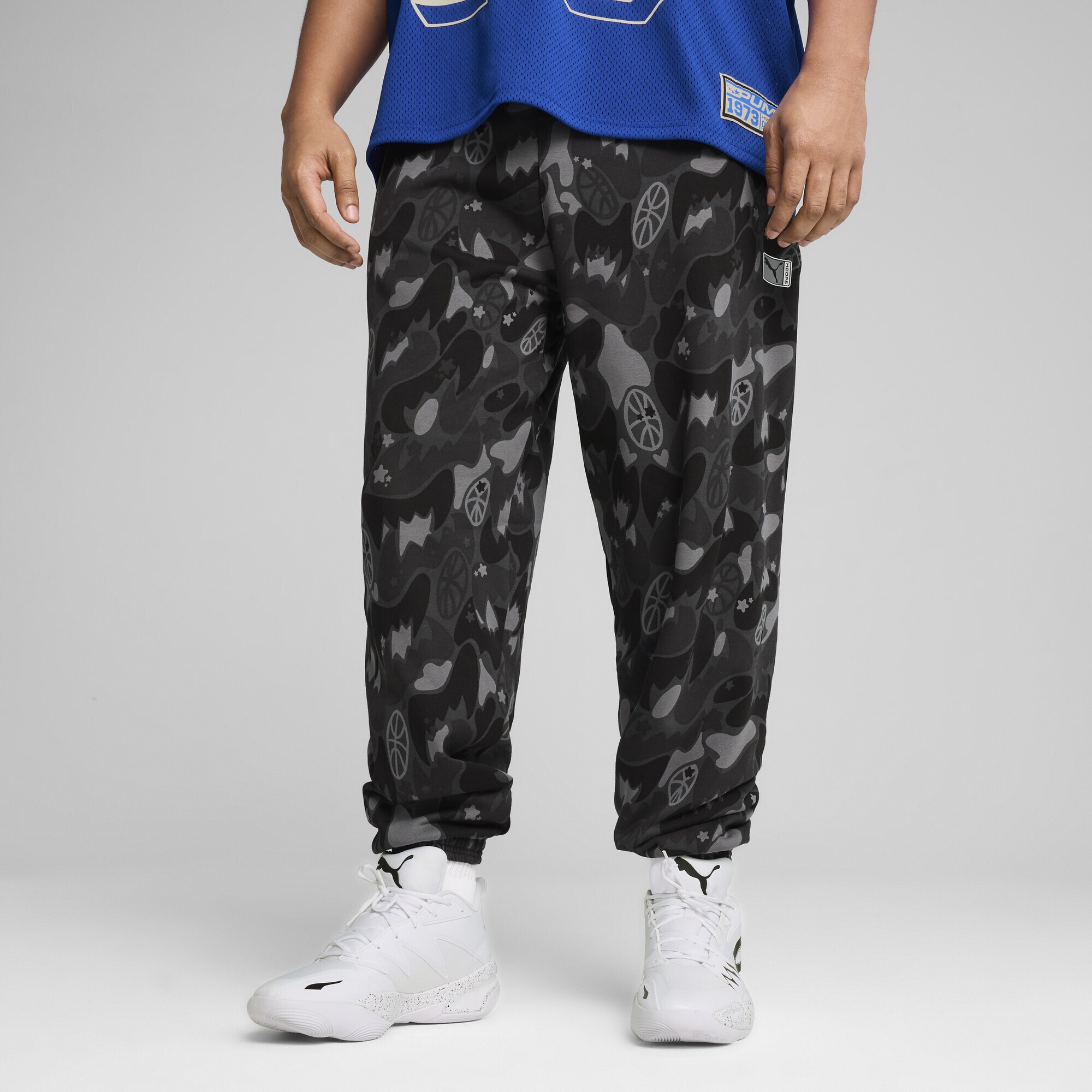 PUMA Sporthose »Dress Code Camo Basketball-Jogginghose Herren«