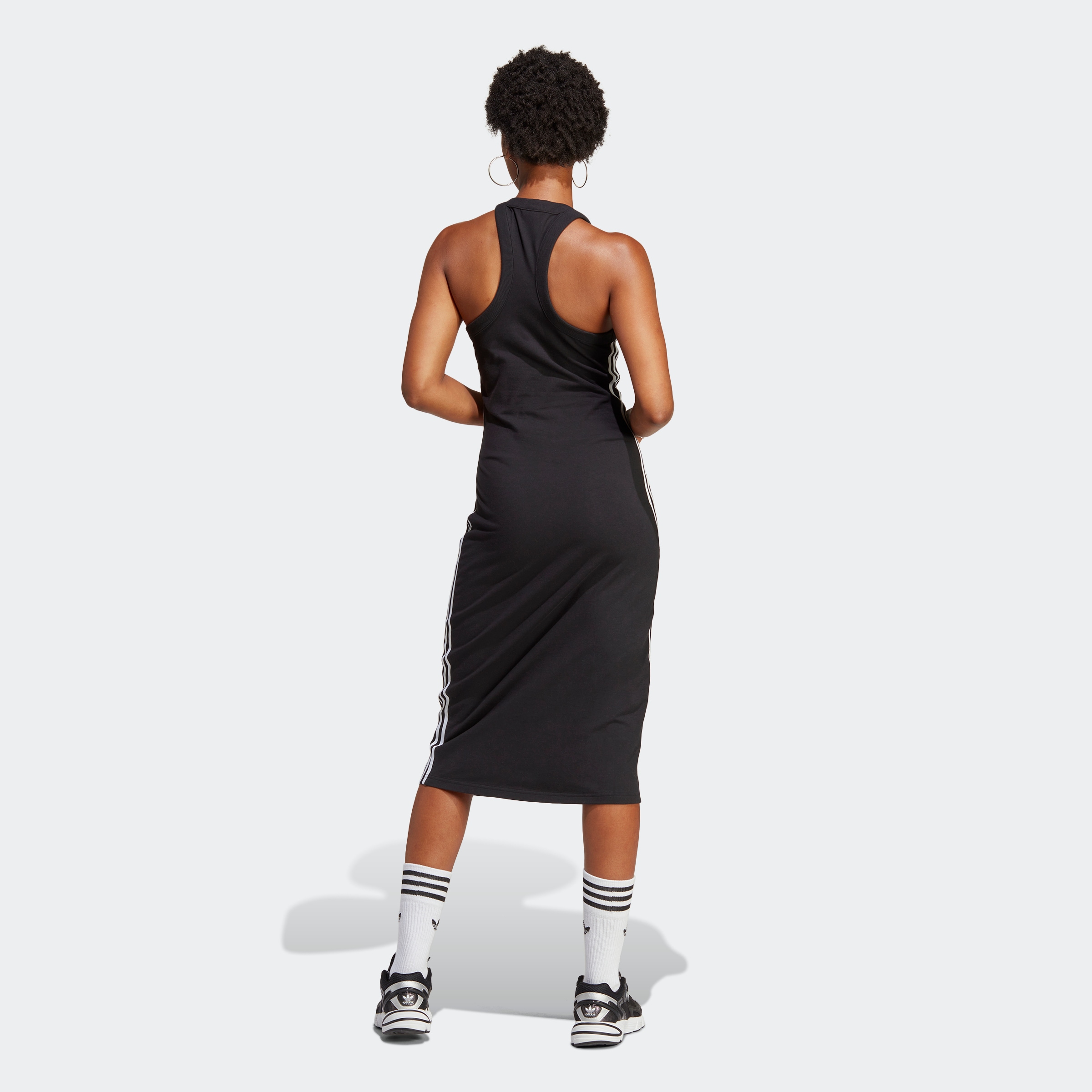 adidas Originals Sommerkleid »ADICOLOR CLASSICS 3STREIFEN LONG  TANKTOPKLEID« für kaufen | BAUR | Sweatkleider