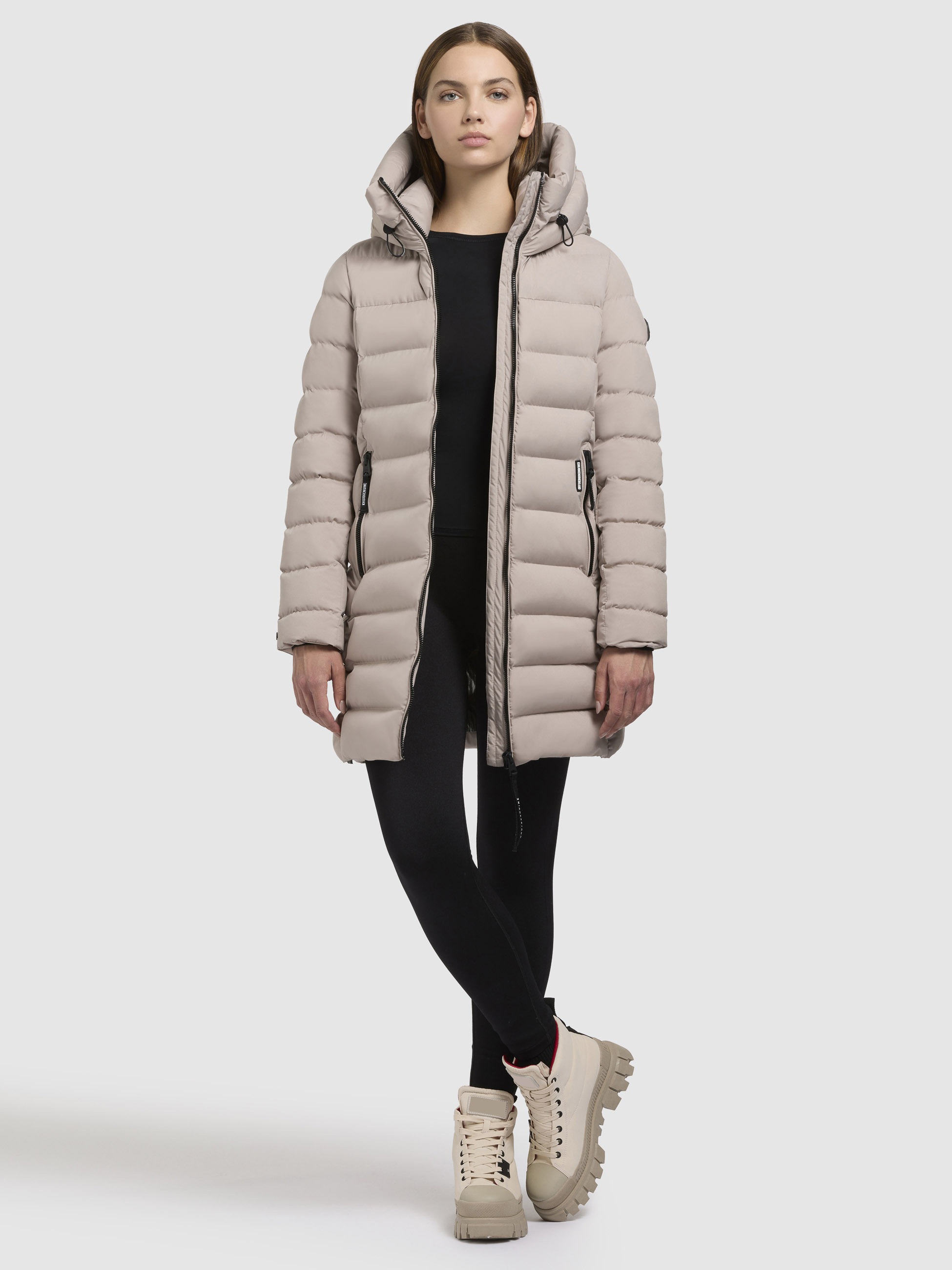 khujo Steppjacke »NEKAR«, mit Kapuze