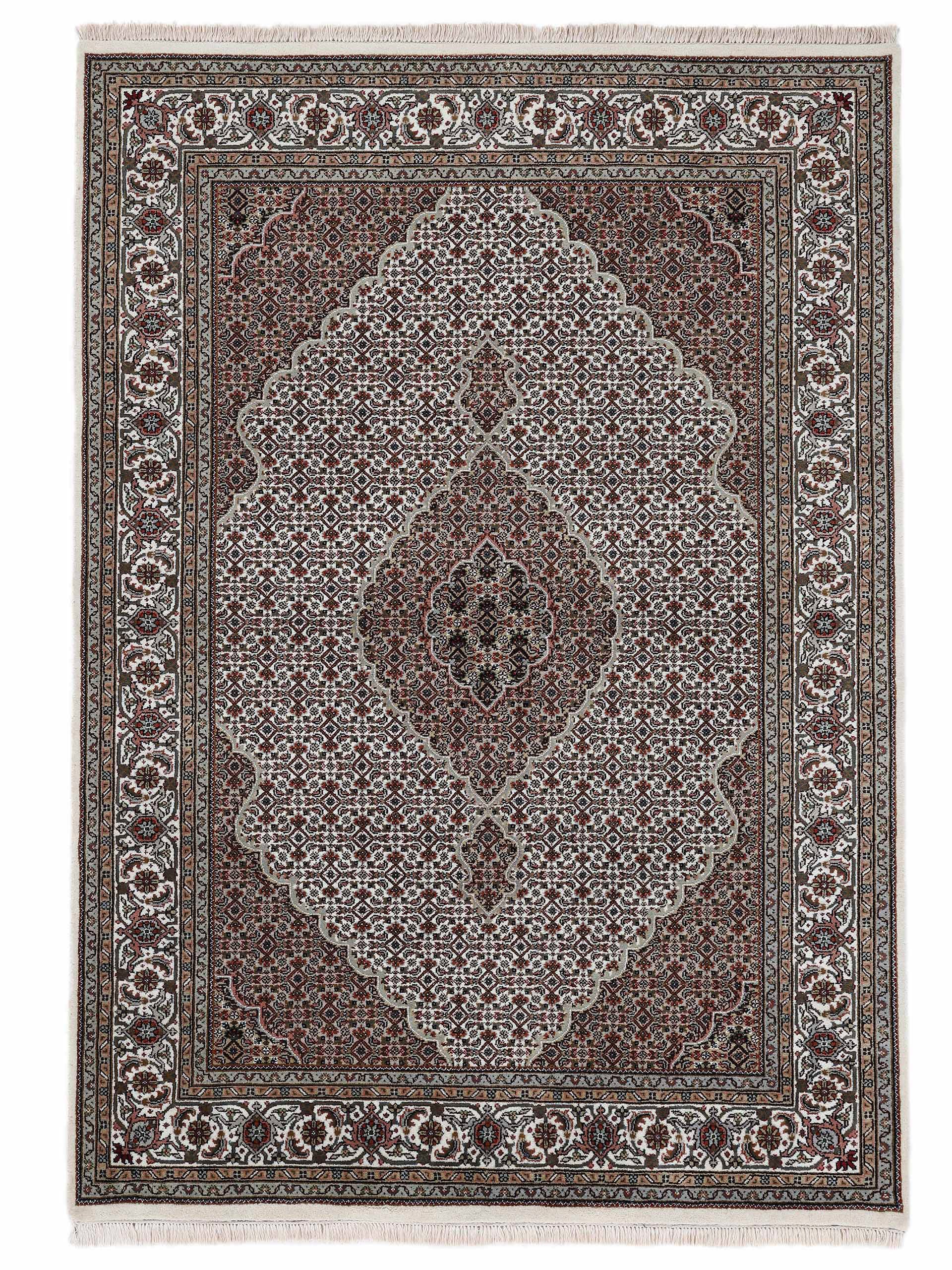 Woven Arts Orientteppich "Orientteppich Tabriz Mahi", rechteckig, 15 mm Höhe, handgeknüpft, Wohnzimmer, reine Wolle