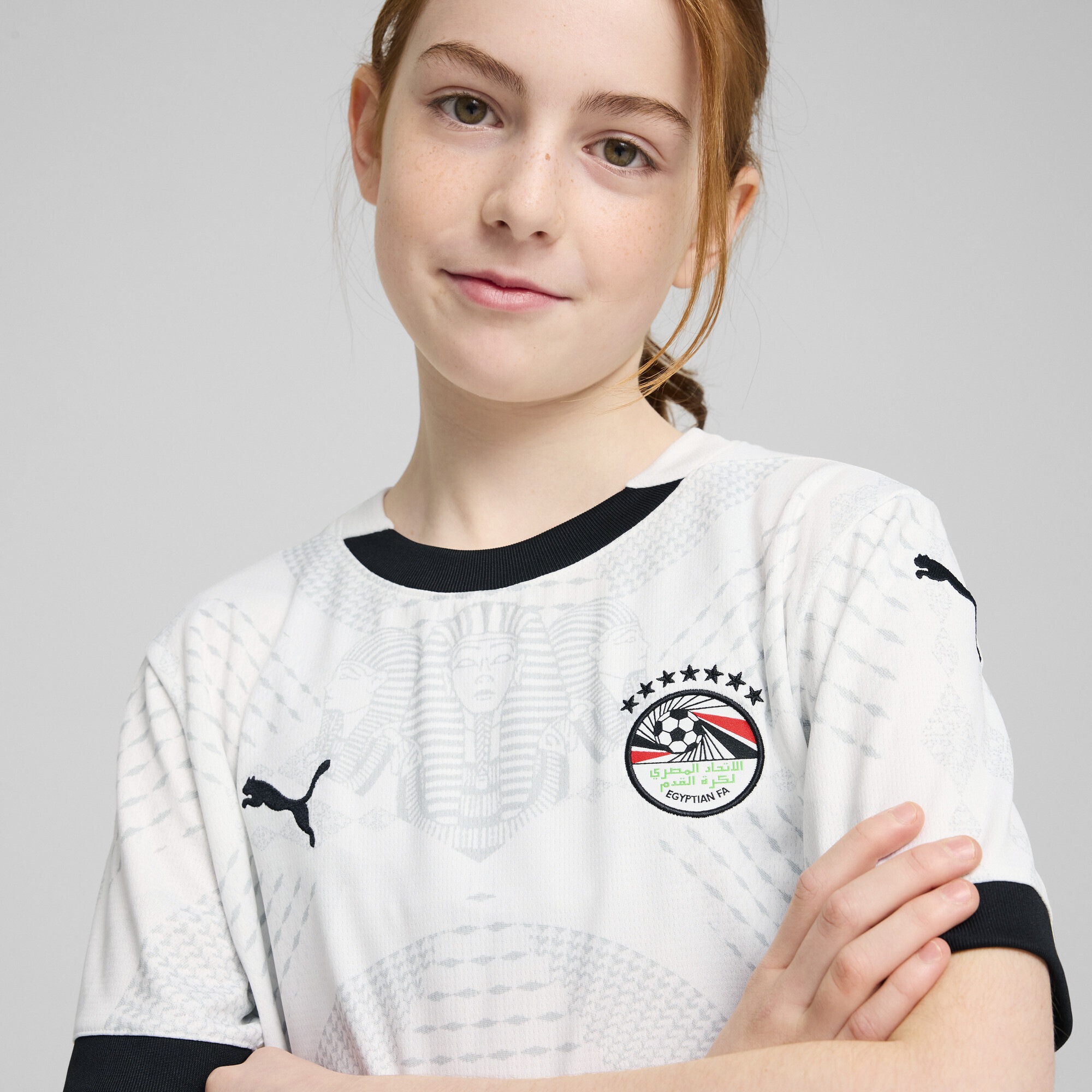 PUMA Trainingsshirt »Ägypten 2025 Auswärtstrikot Jugendliche«