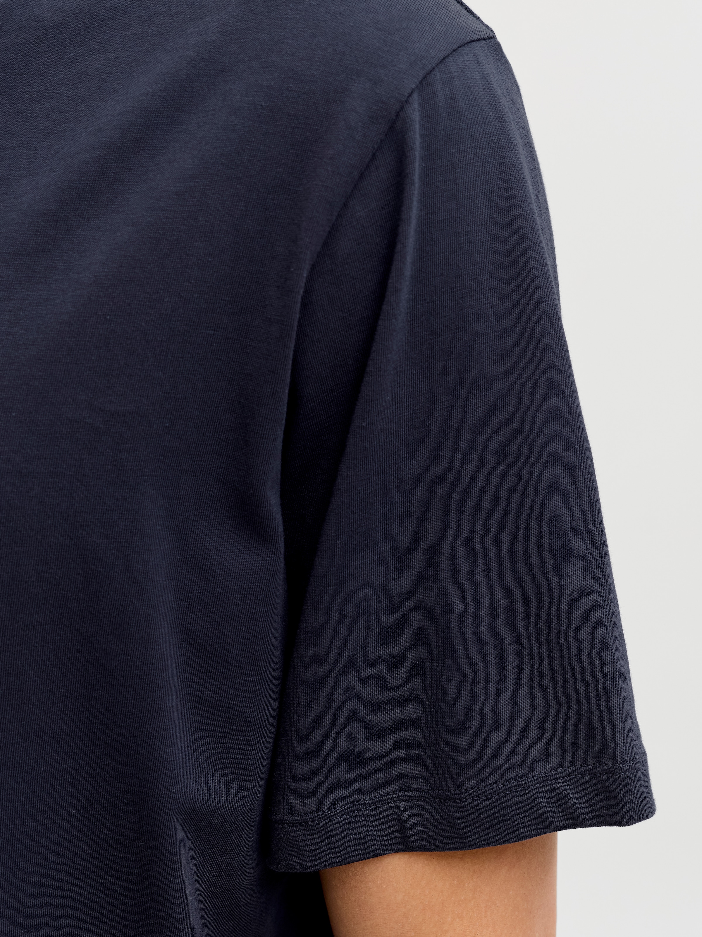 Jack & Jones Rundhalsshirt »JJCOLE PRINT TEE SS CREW NECK«