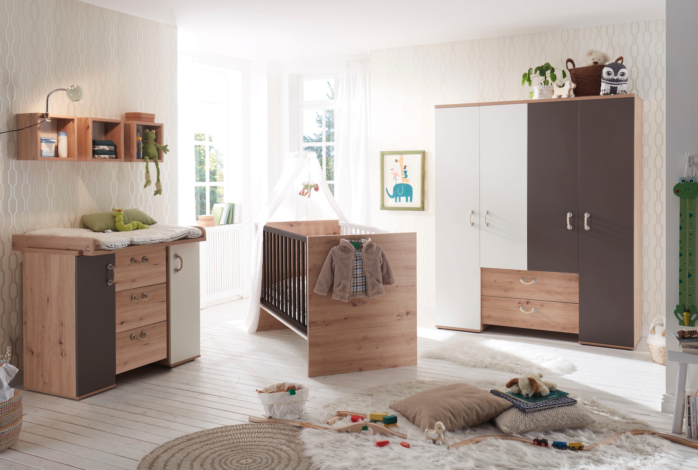 Mäusbacher Kinderregal »Cordula«, (Set, 3 St.), Hängeregal