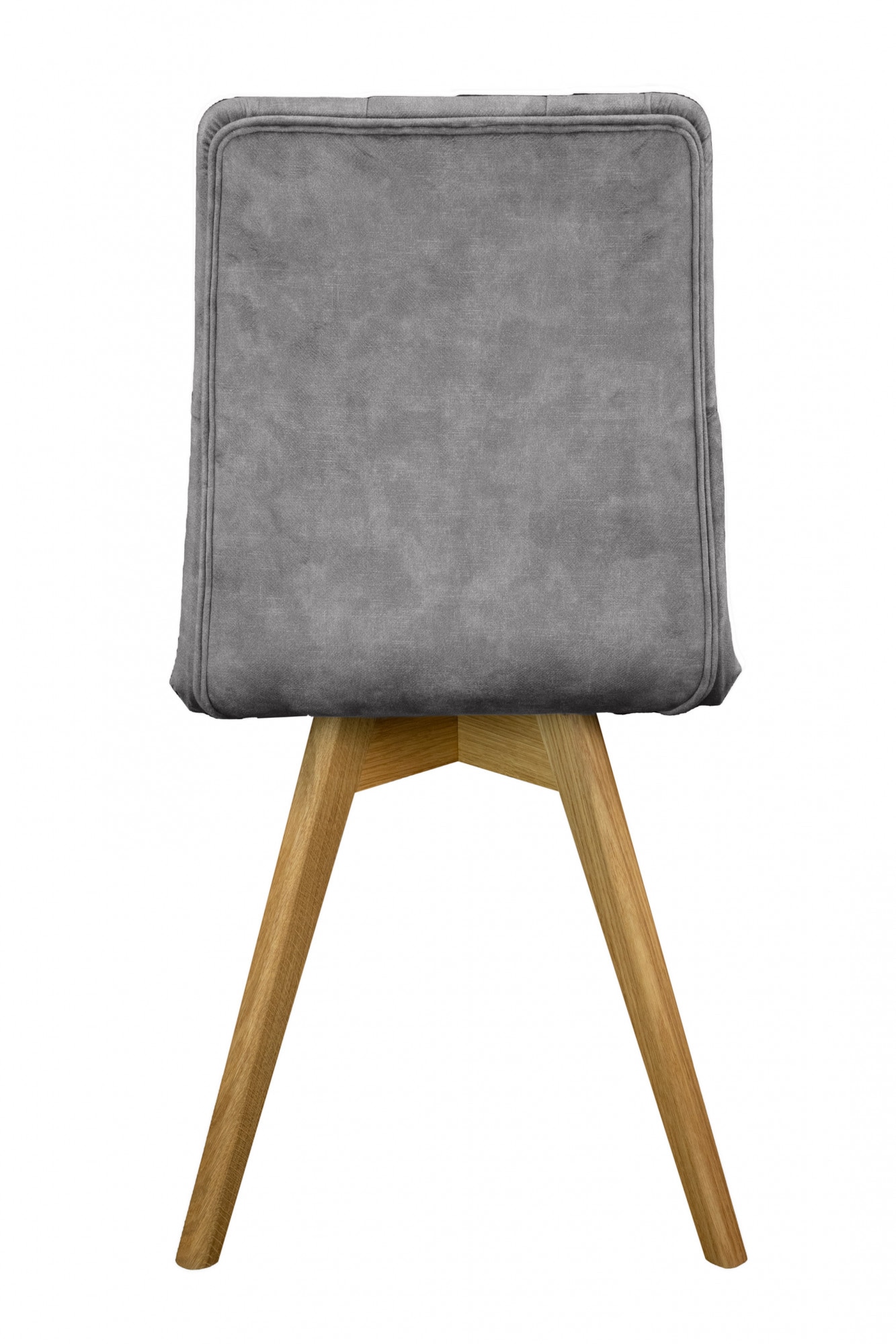 andas Esszimmerstuhl »Rania«, (Set), 2 St., Samtvelours, Massivholzgestell, mit Knopfheftung
