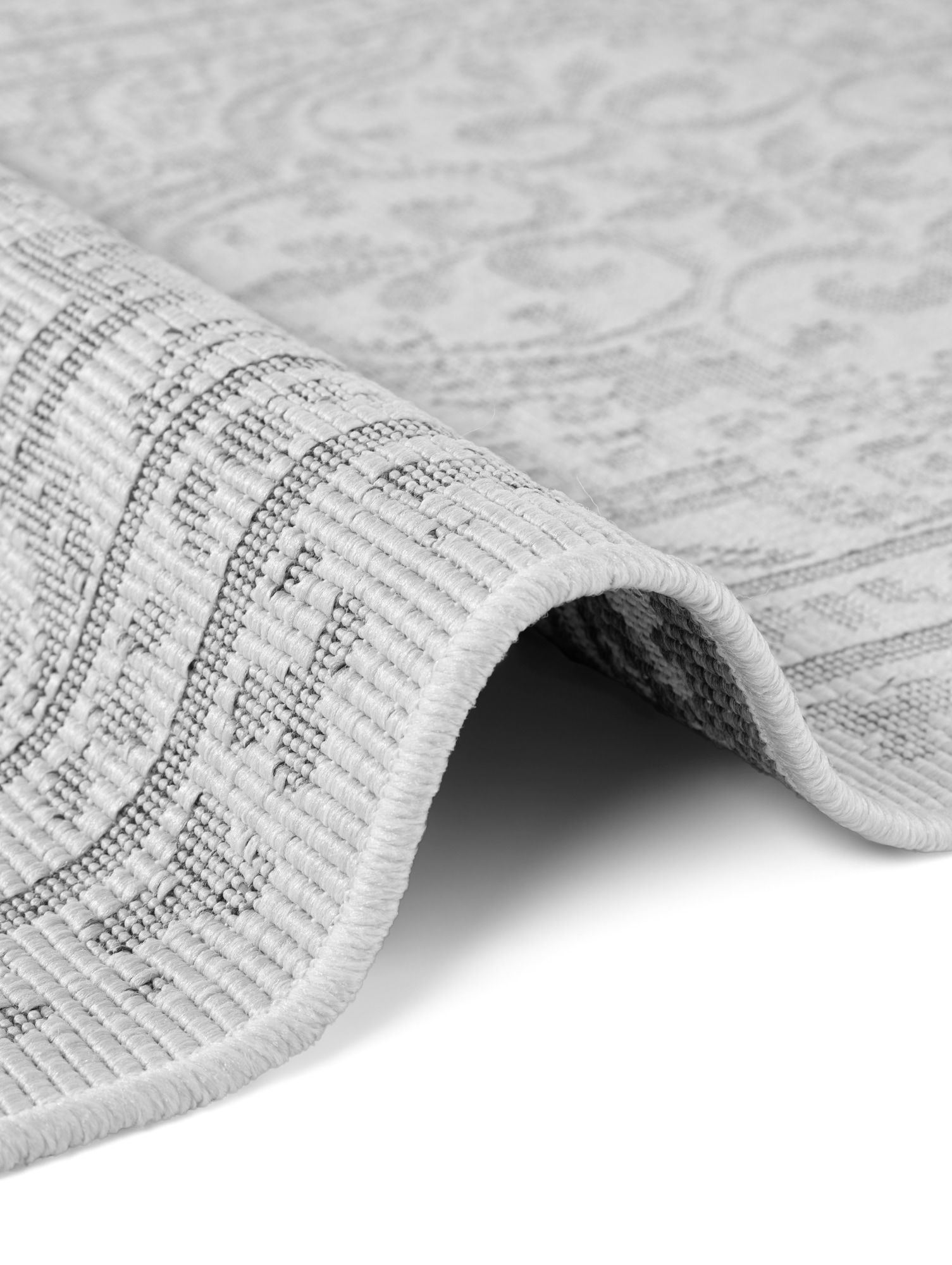 NORTHRUGS Outdoorteppich »Rosel Wendeteppich«, rechteckig, 5 mm Höhe, In und Outdoor, Flachgewebe, wetterfest, pflegeleicht, robust