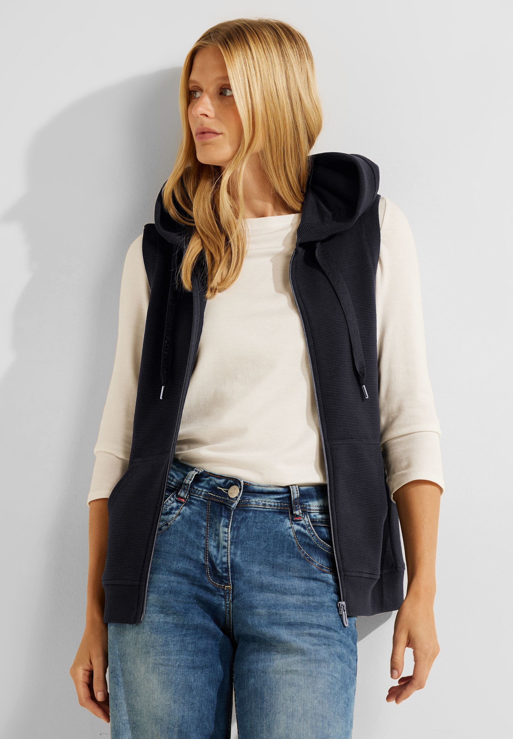Shirtjacke, im Hoodie-Style
