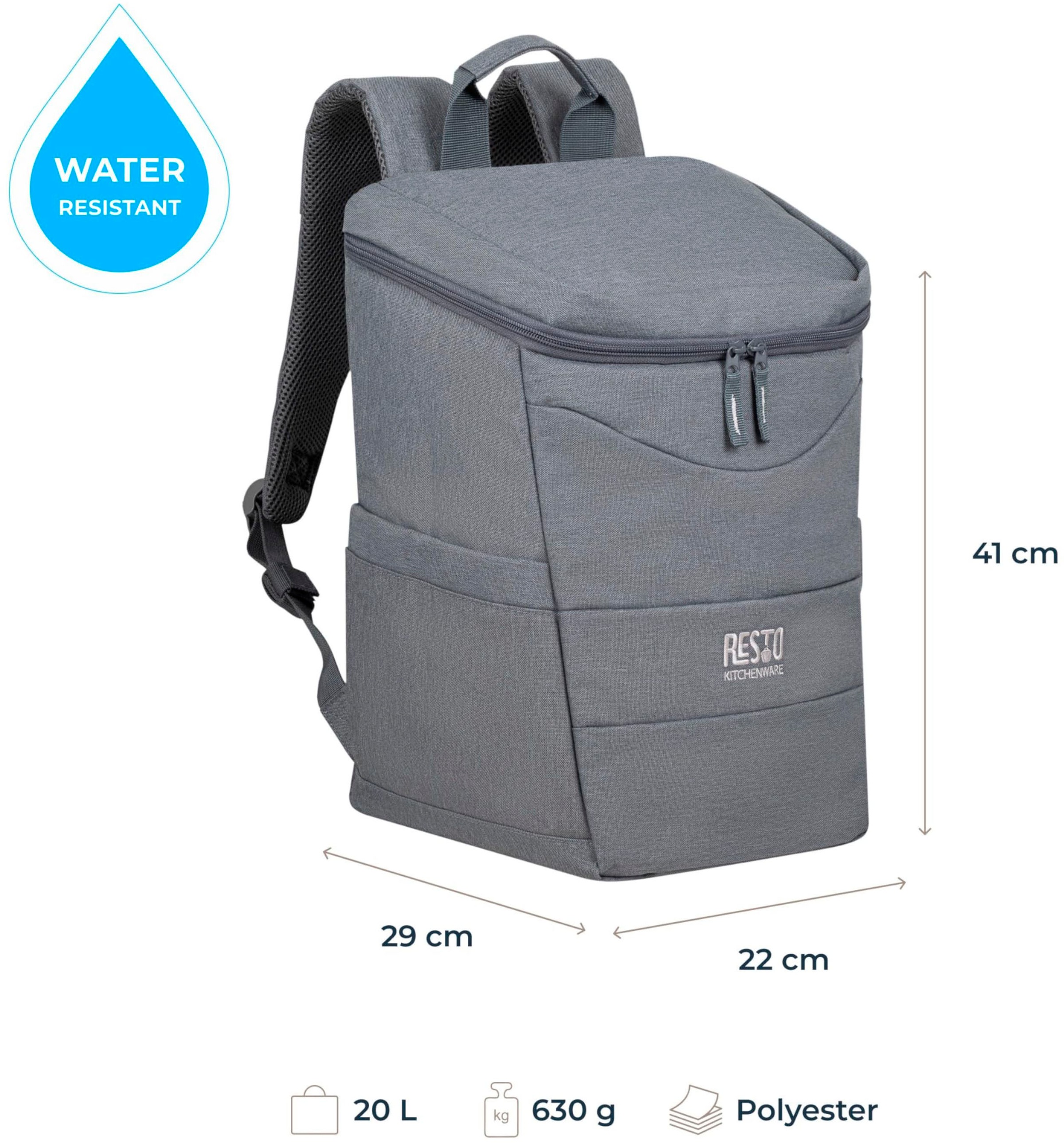 RESTO Kitchenware Kühltasche "Felis Kühlrucksack isoliert, Picknicktasche L günstig online kaufen