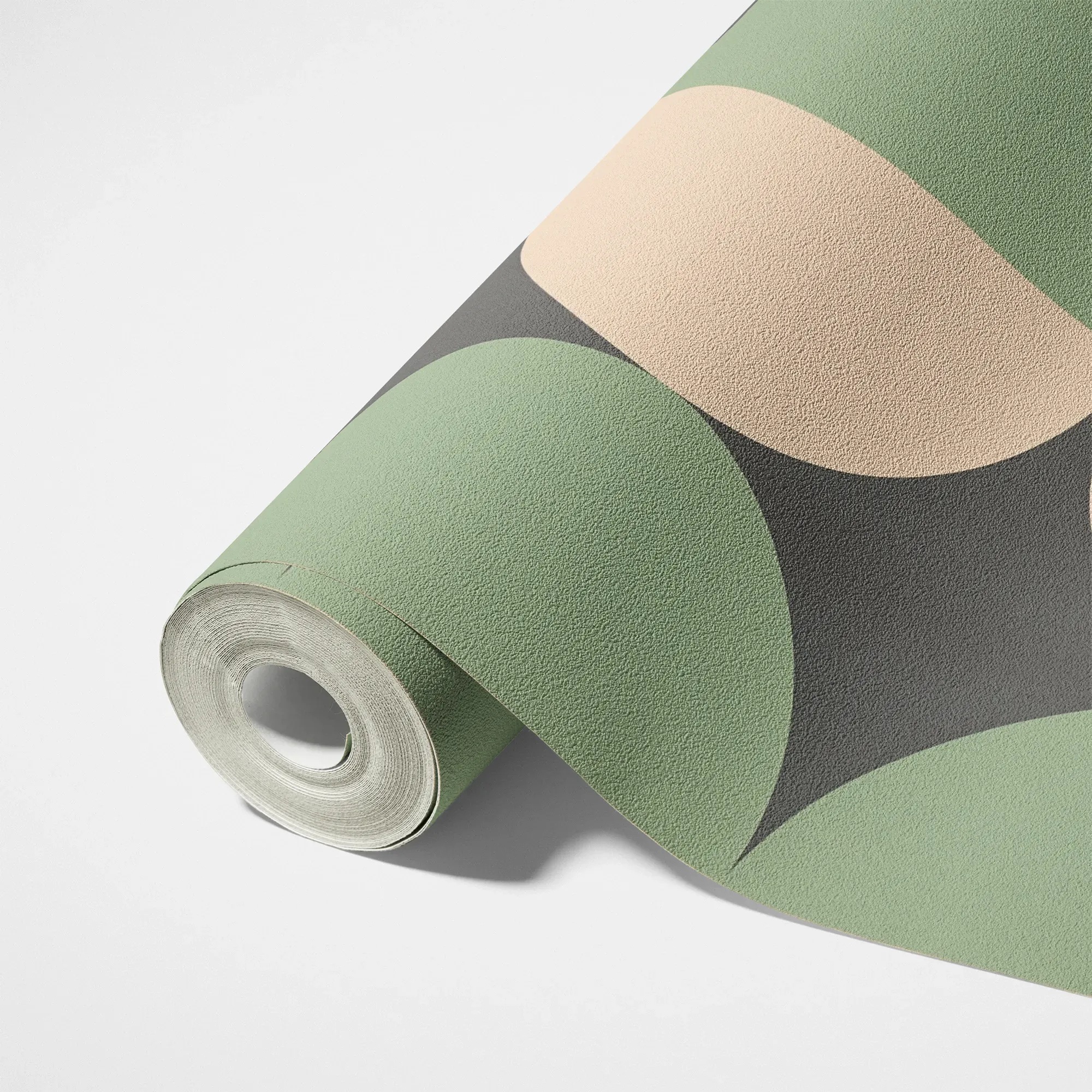 A.S. Création Vliestapete »Retro Geo Kreise« 3D-Optik leicht strukturiert Vliestapete Retro geometrisch Kreise, versch. Farben