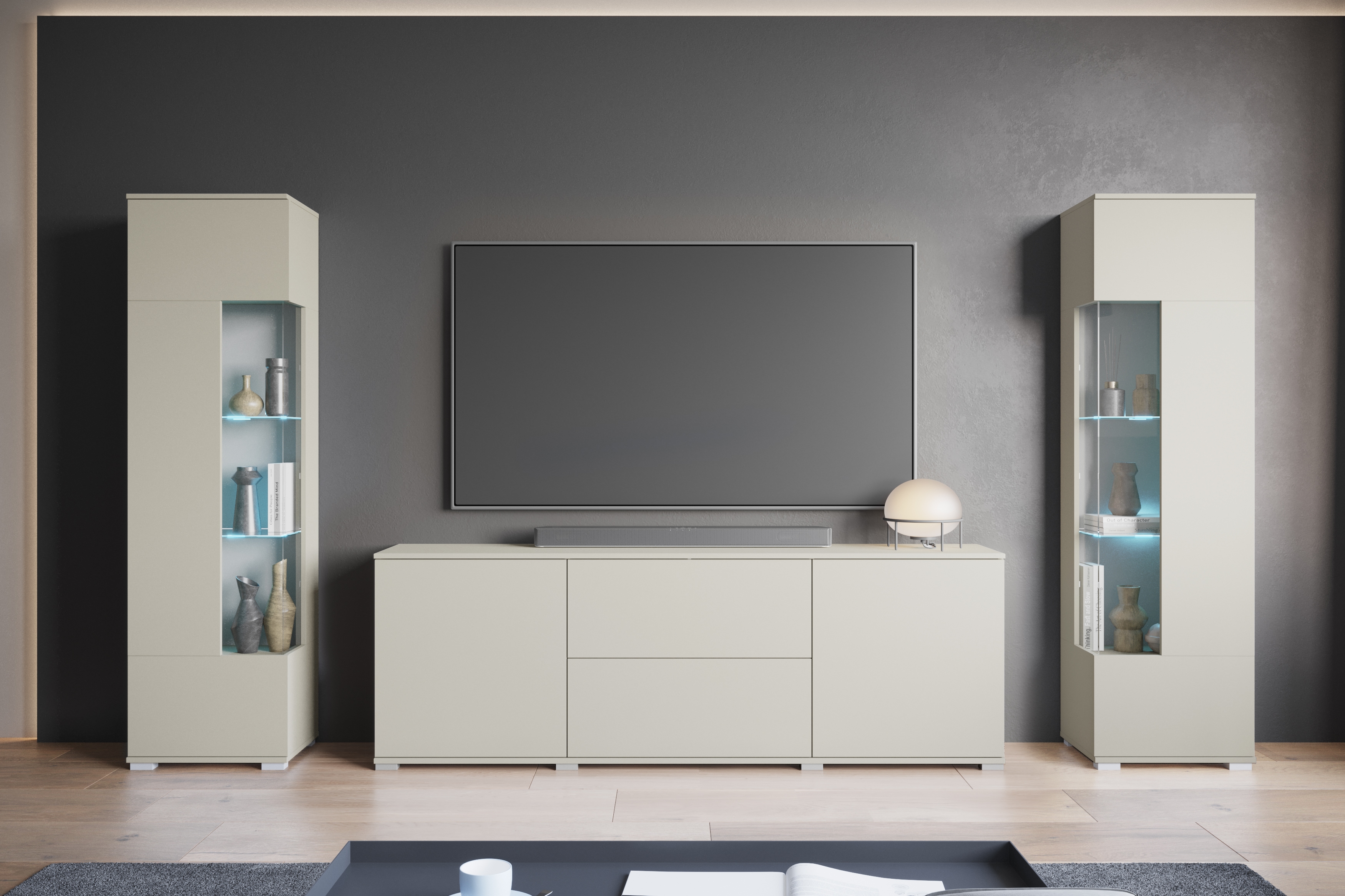 OTTO home "KENIA" Komplett-Set, 3 Stk. tlg.