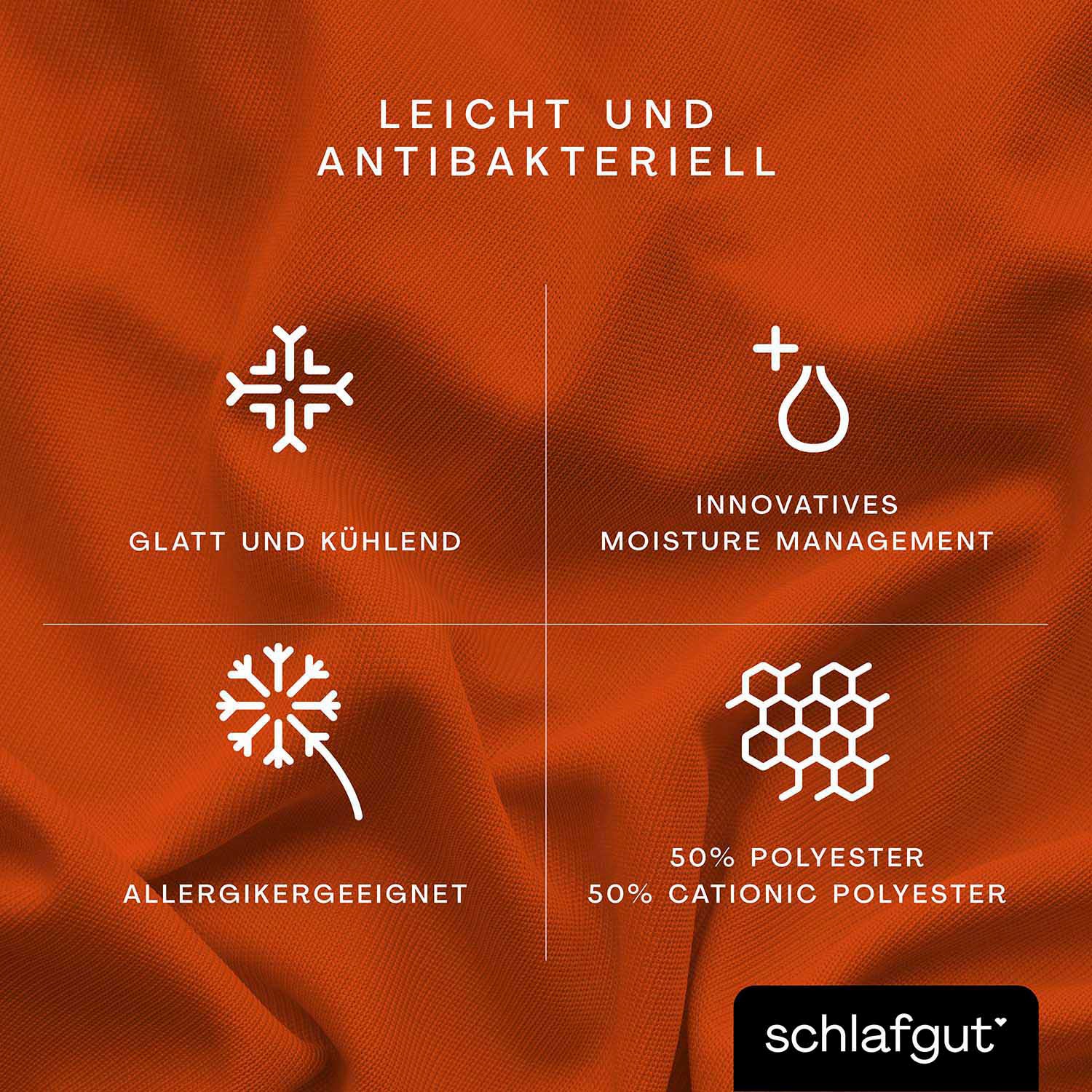 Thumbnail - Schlafgut Spannbettlaken "Cool Contact", 100% gekämmte Mikrofaser