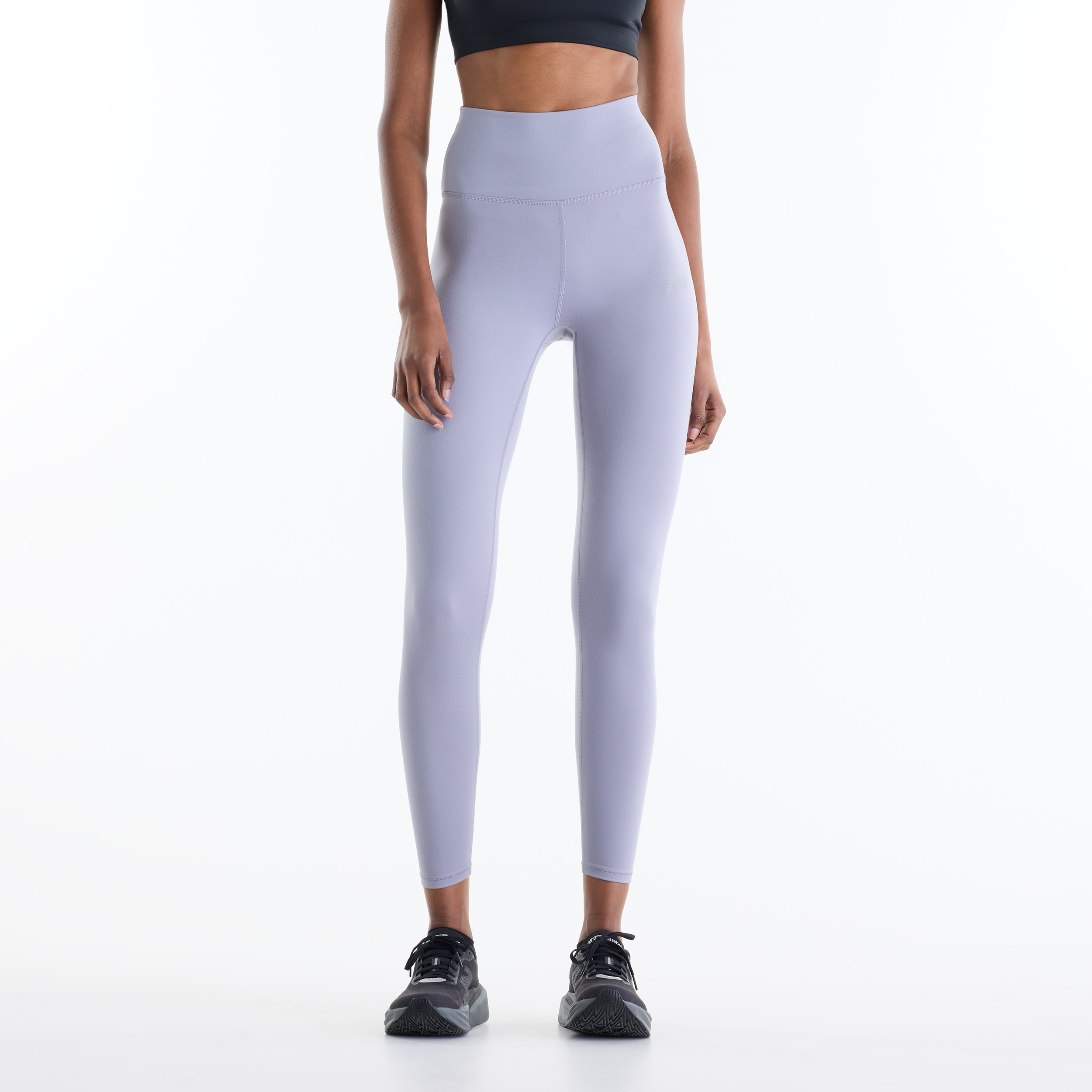 New Balance Lauftights "NB HARMONY HIGH RISE LEGGING 25" für Training, aus Polyester und Elasthan, in den Größen XS bis XXL