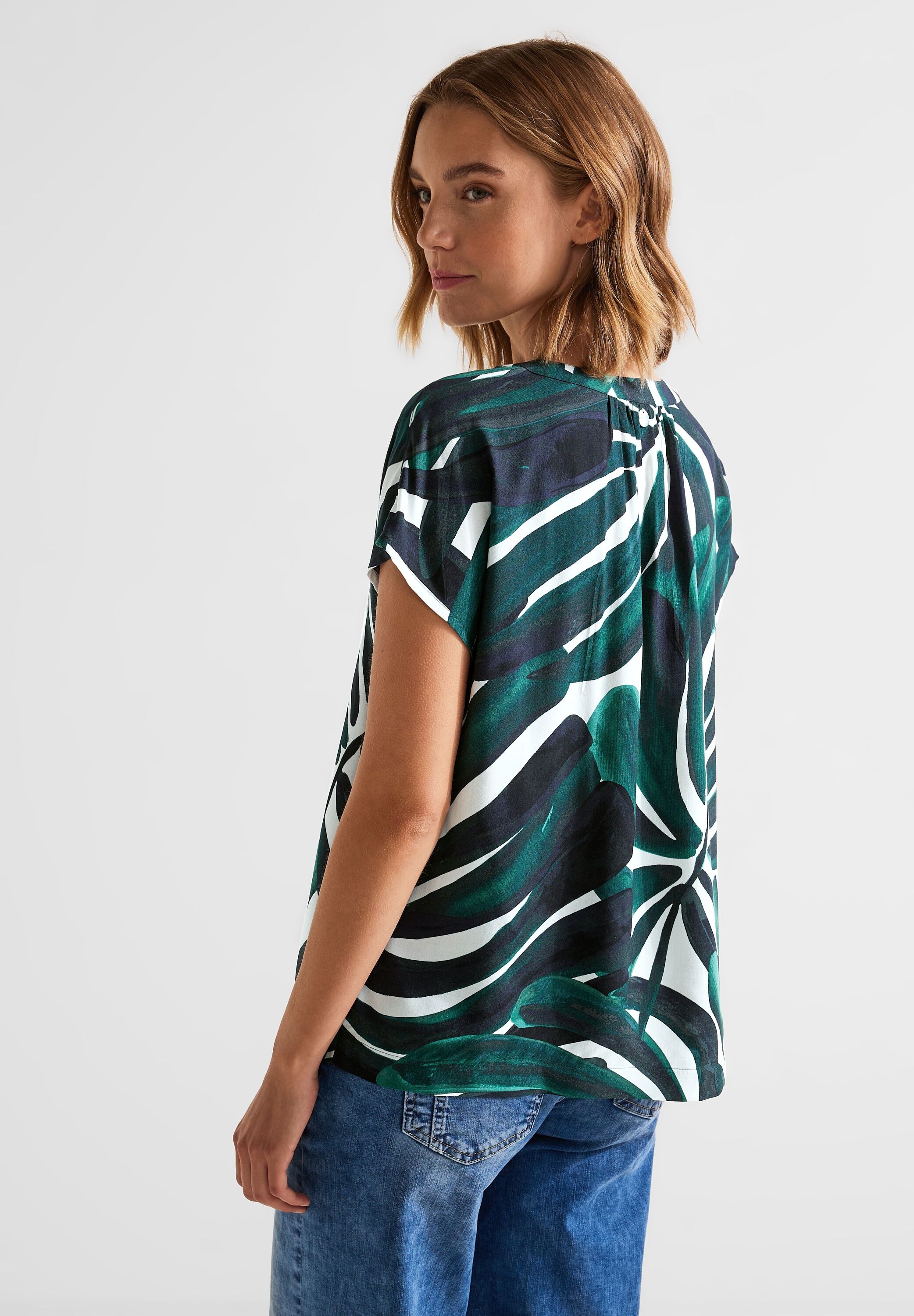STREET ONE Shirtbluse, aus softer Viskose