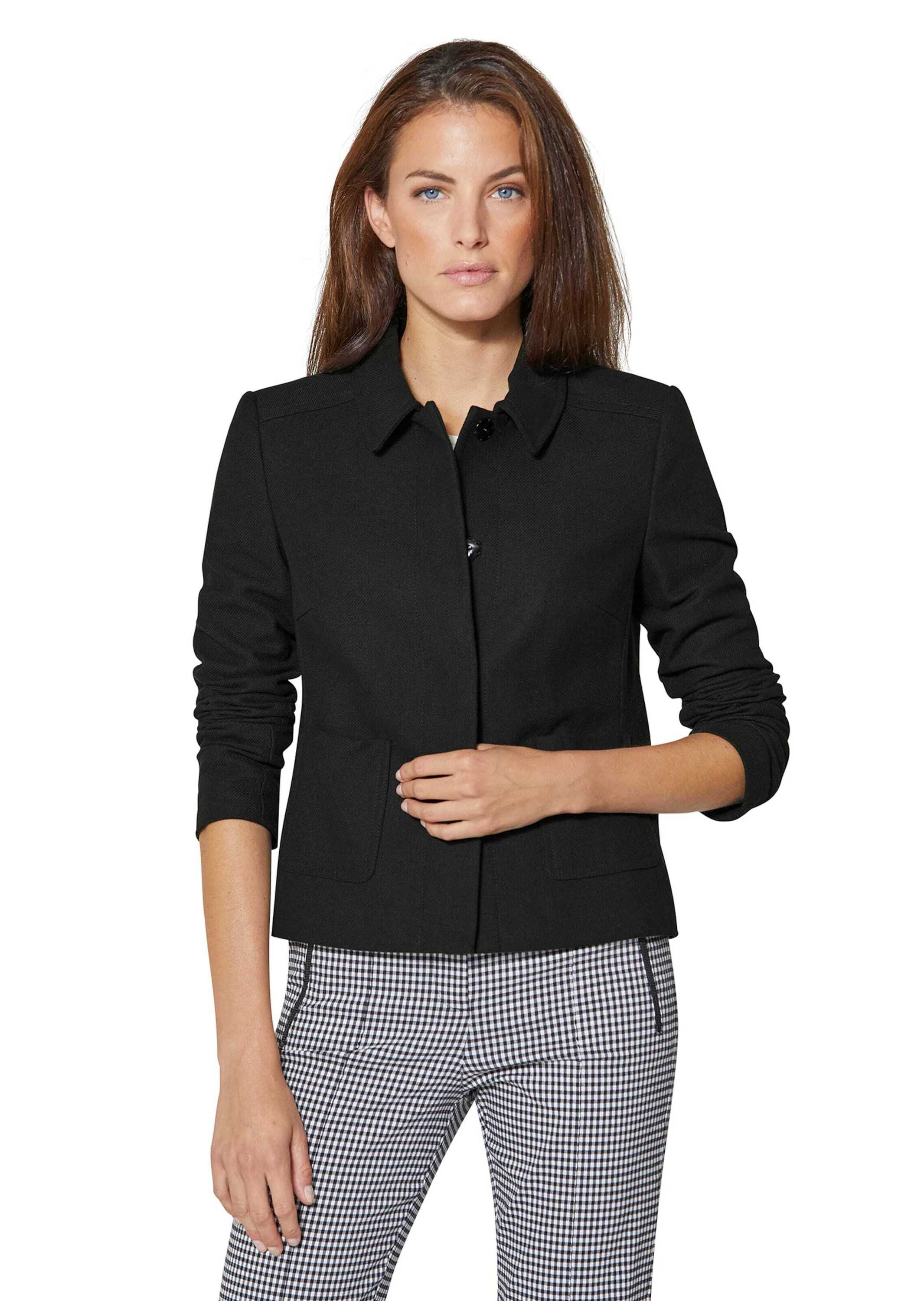 MADELEINE Kurzblazer "Blazer Kurzer Blazer mit Pünktchen-Dessin" günstig online kaufen
