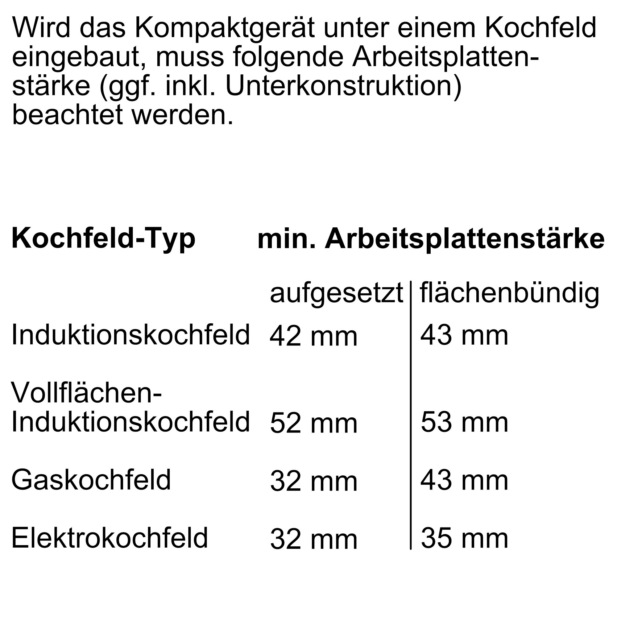 Constructa Backofen  »CC4M61063«, mit Teleskopauszug nachrüstbar, Hydrolyse