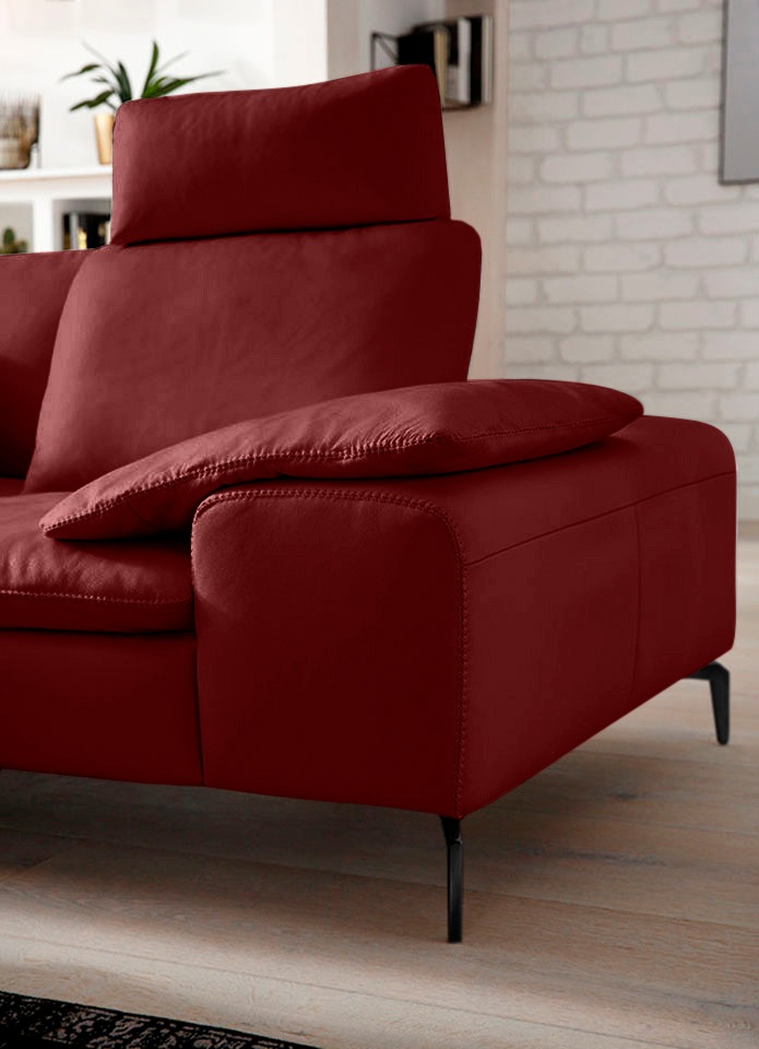 W.SCHILLIG Ecksofa »valentinoo, Designsofa, elegant und bequem, L-Form«, (Set), mit Sitztiefenverstellung, Breite 318 cm