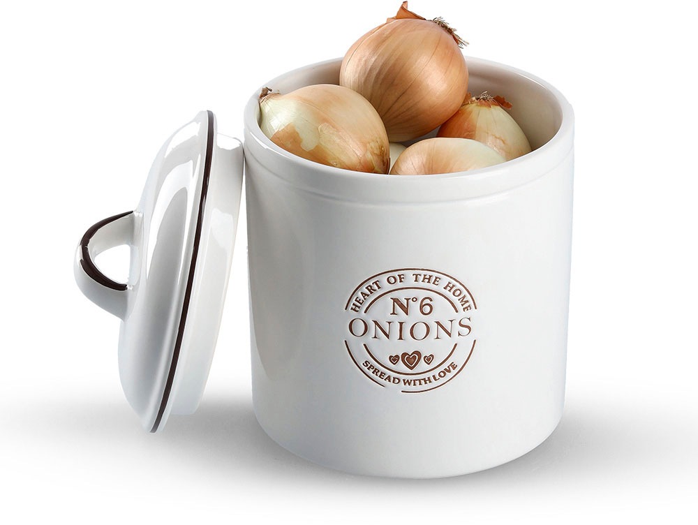 Zeller Present Vorratsdose "Onions" 1 Stk. tlg. für Zwiebeln, 1620 ml günstig online kaufen