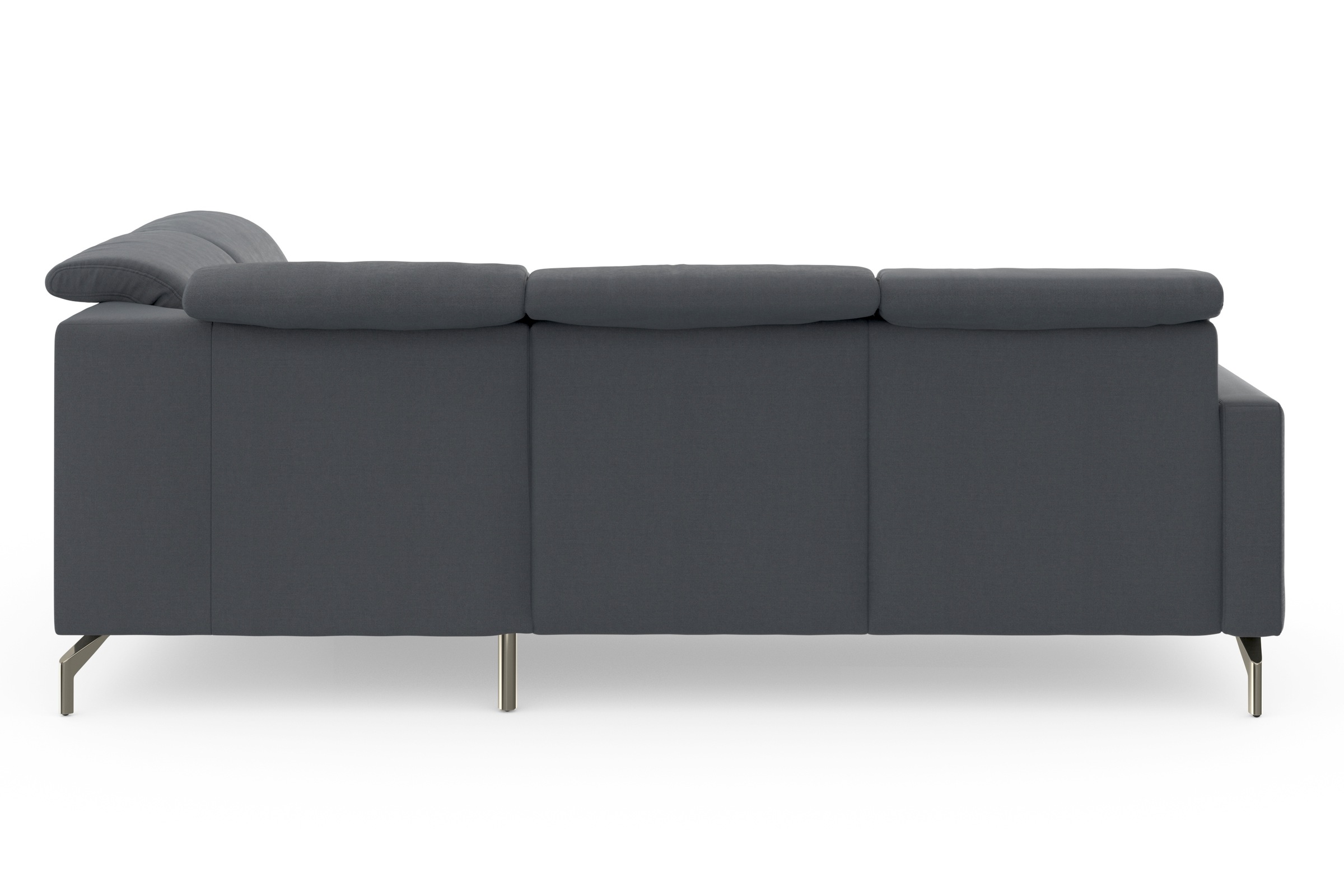 sit&more Ecksofa »Bailando L-Form«, wahlweise mit Kopfteilverstellung und Vorziehsitz, motorisch