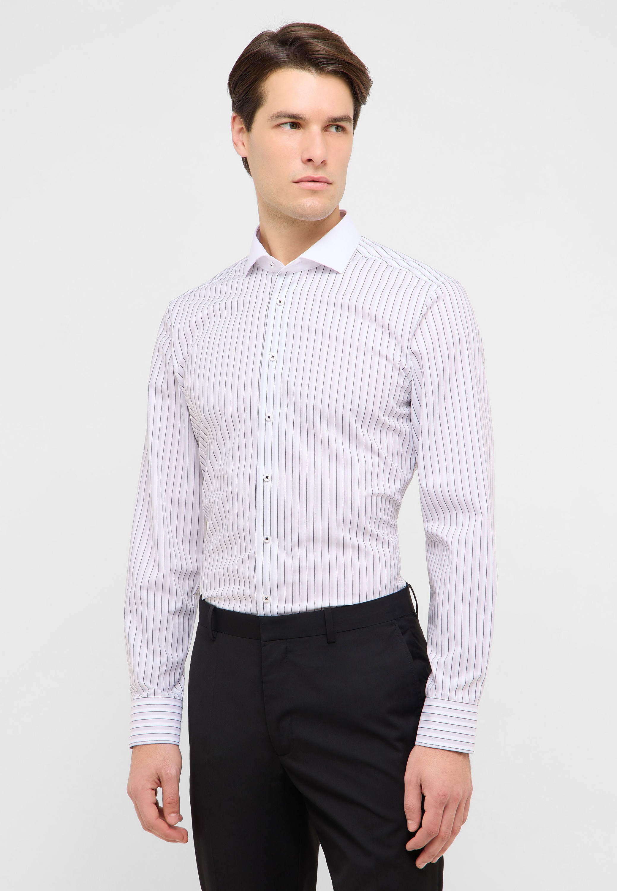 Eterna Langarmhemd "SLIM FIT" NON IRON (bügelfrei) günstig online kaufen