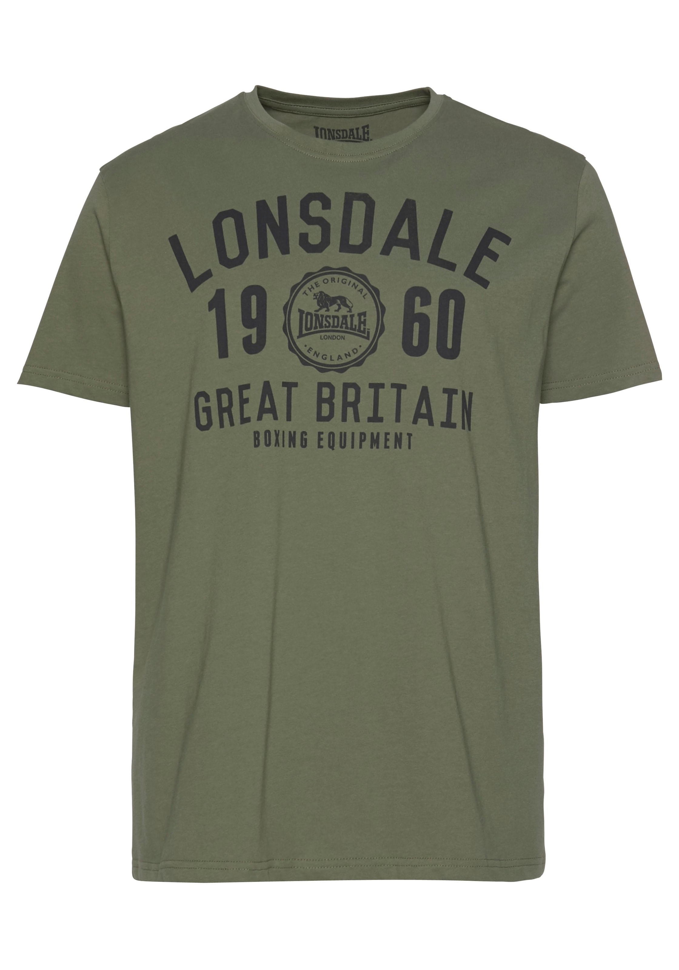 Lonsdale T-Shirt »BANGOR«, (Packung, 2 tlg., 2er-Pack), Doppelpack