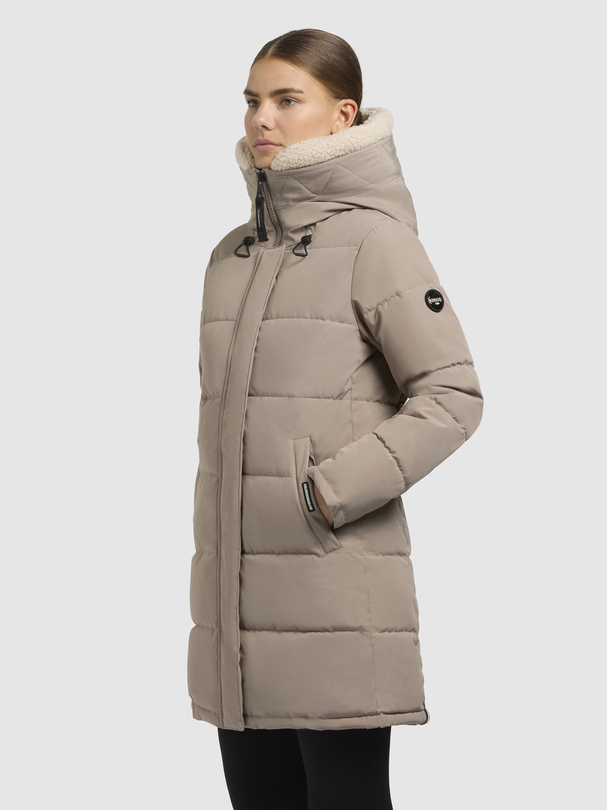 khujo Steppmantel »FALTD TEDDY«