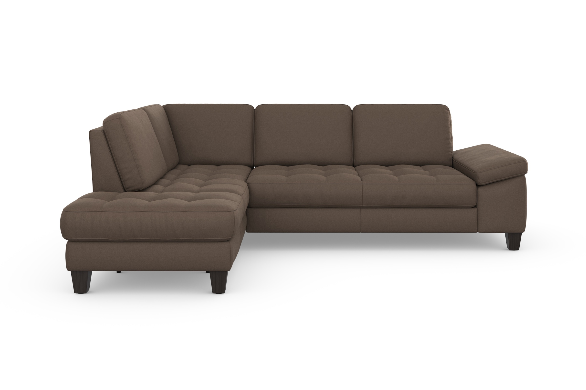 sit&more Ecksofa »Westham L-Form« mit Ottomane, mit oder ohne Bettfunktion, Bettkasten, Verstellung