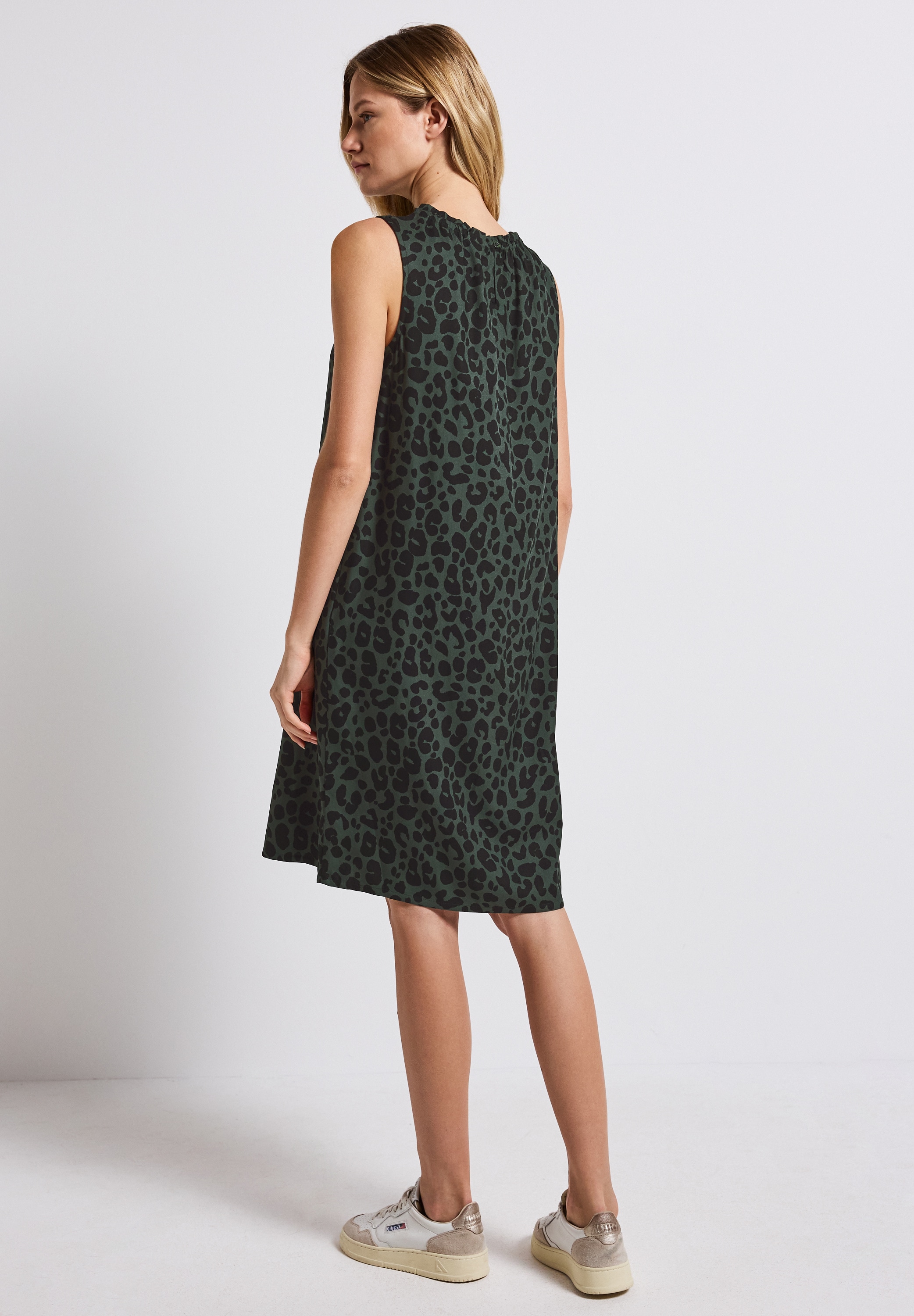 STREET ONE Sommerkleid, mit Animal Print-Mix