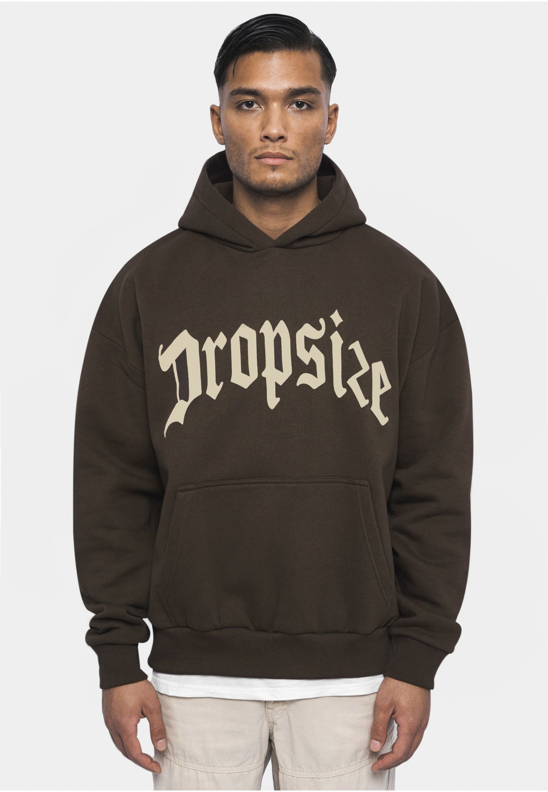 Dropsize Kapuzenpullover »Dropsize Herren Heavy Oversize V2 Puffer Print Hoodie« 1 Stk.