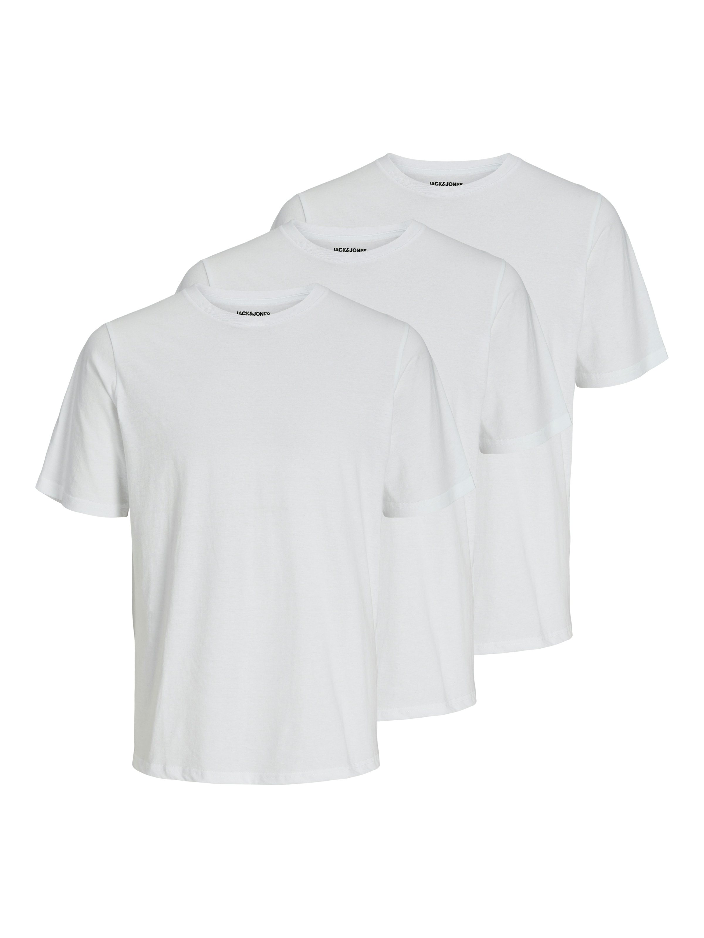 Jack & Jones Rundhalsshirt "JACUNDER TEE CREW NECK 3 PACK NOOS", (Packung, günstig online kaufen