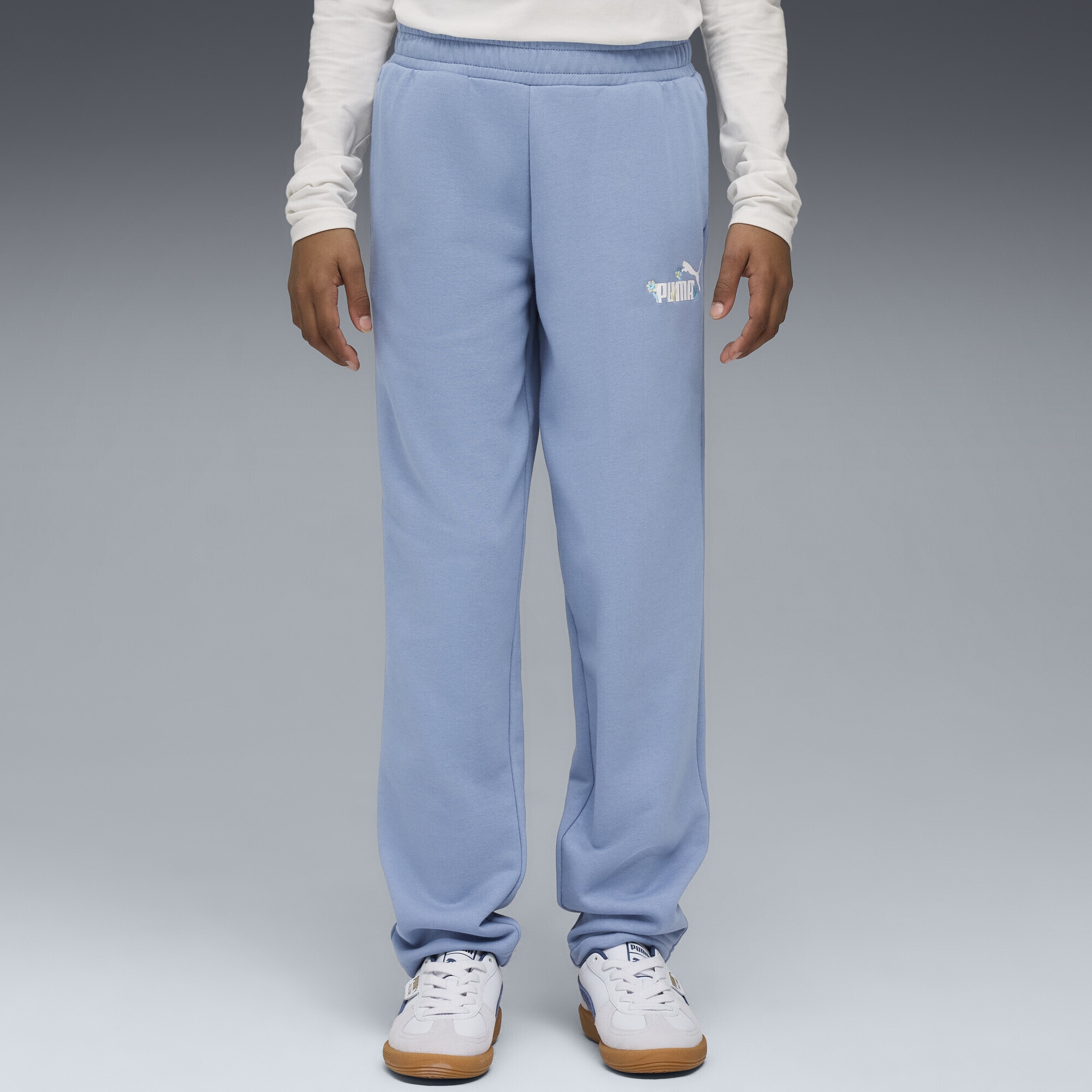 PUMA Sporthose »Essentials Nature 2.0 No. 1 Logo Straight Hose Mädchen«