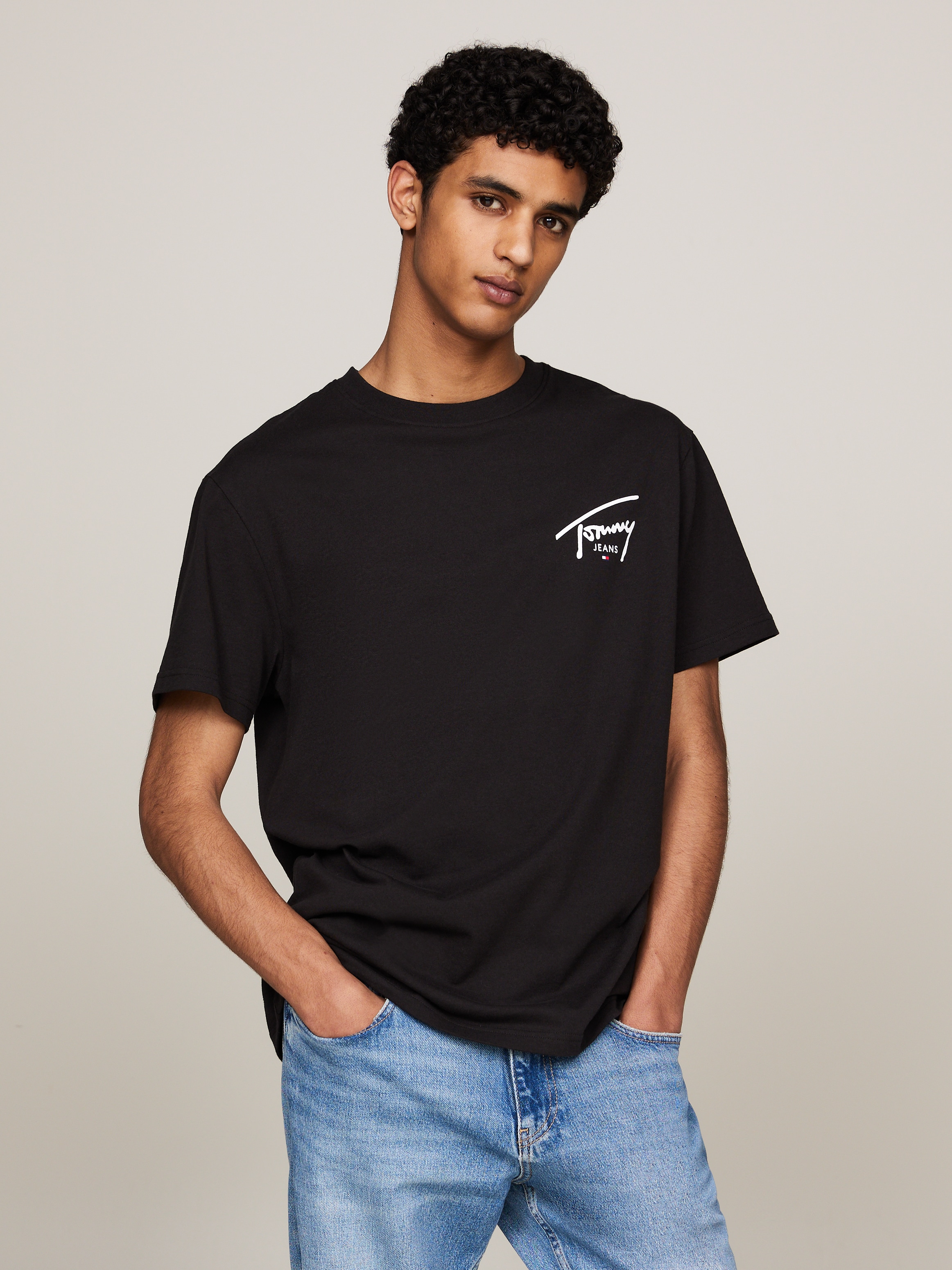 Tommy Jeans T-Shirt "TJM REG SIGNATURE PRINT TEE EXT" günstig online kaufen