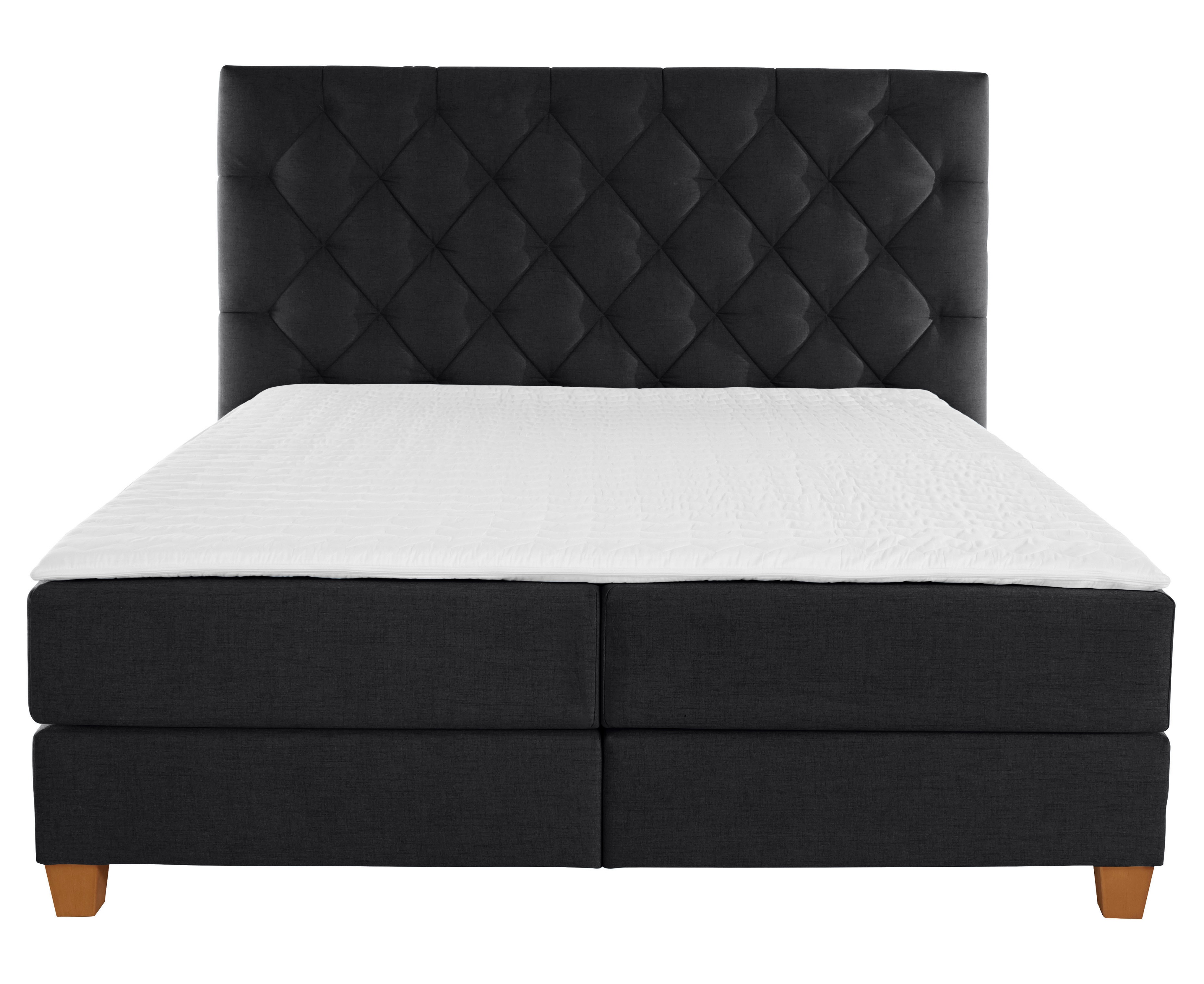 Thumbnail - Guido Maria Kretschmer Home&Living Boxspringbett "Harmones hoch", in 3 Breiten, Härtegrad auch im Mix mit je 1 Matratze ...