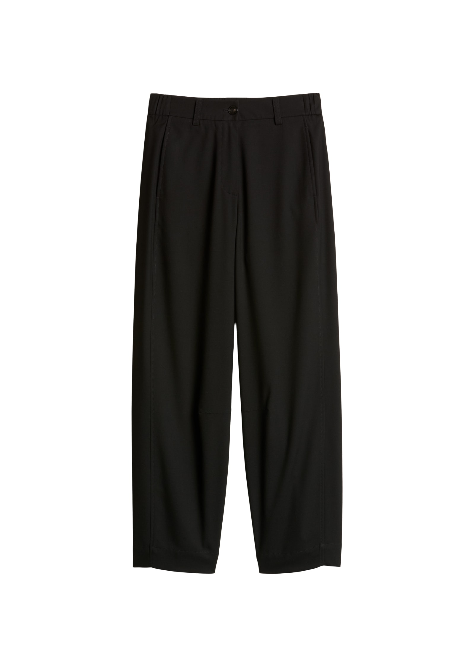Marc O'Polo Stoffhose »Model MINU BARREL«  mit teilelastischem Bund