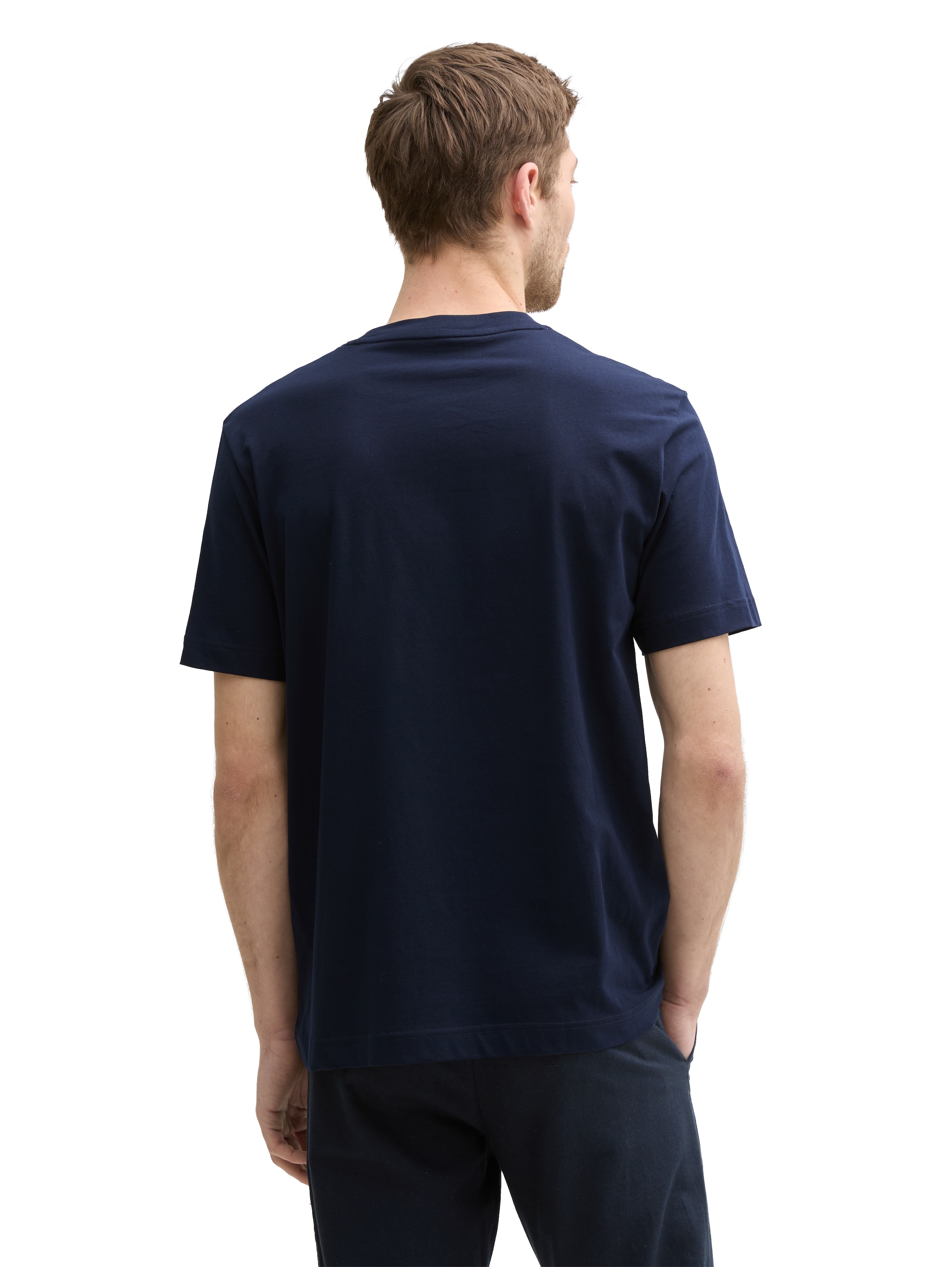 TOM TAILOR Print-Shirt, (2 tlg.), mit Logo-Print