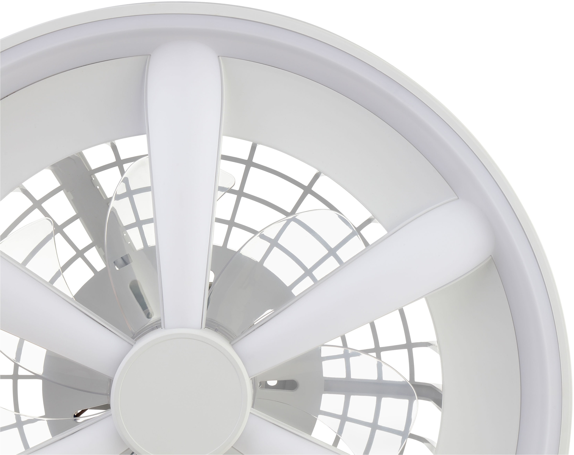 Hanseatic LED Deckenleuchte »DLV2205«, 1 flammig, Leuchtmittel LED-Modul | LED fest integriert, LED Ventilator, Ø 48 cm, 6400 lm, dimmbar, Fernbedienung