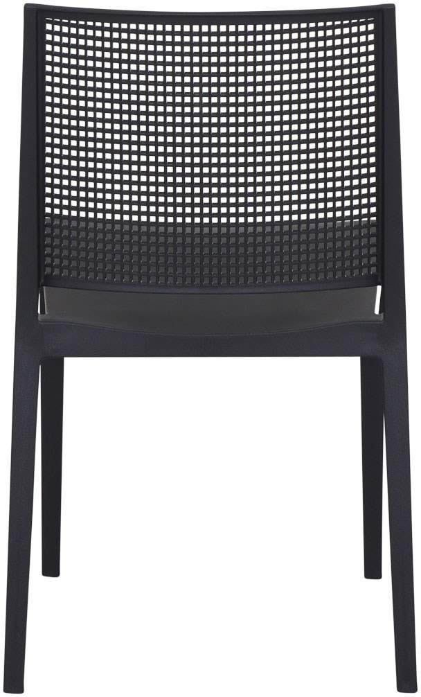 Siena Garden Gartensessel »Square 2er Set Stapelstuhl anthrazit« Set, 2 Stk. tlg. Gestell, Polypropylen/Glasfaser