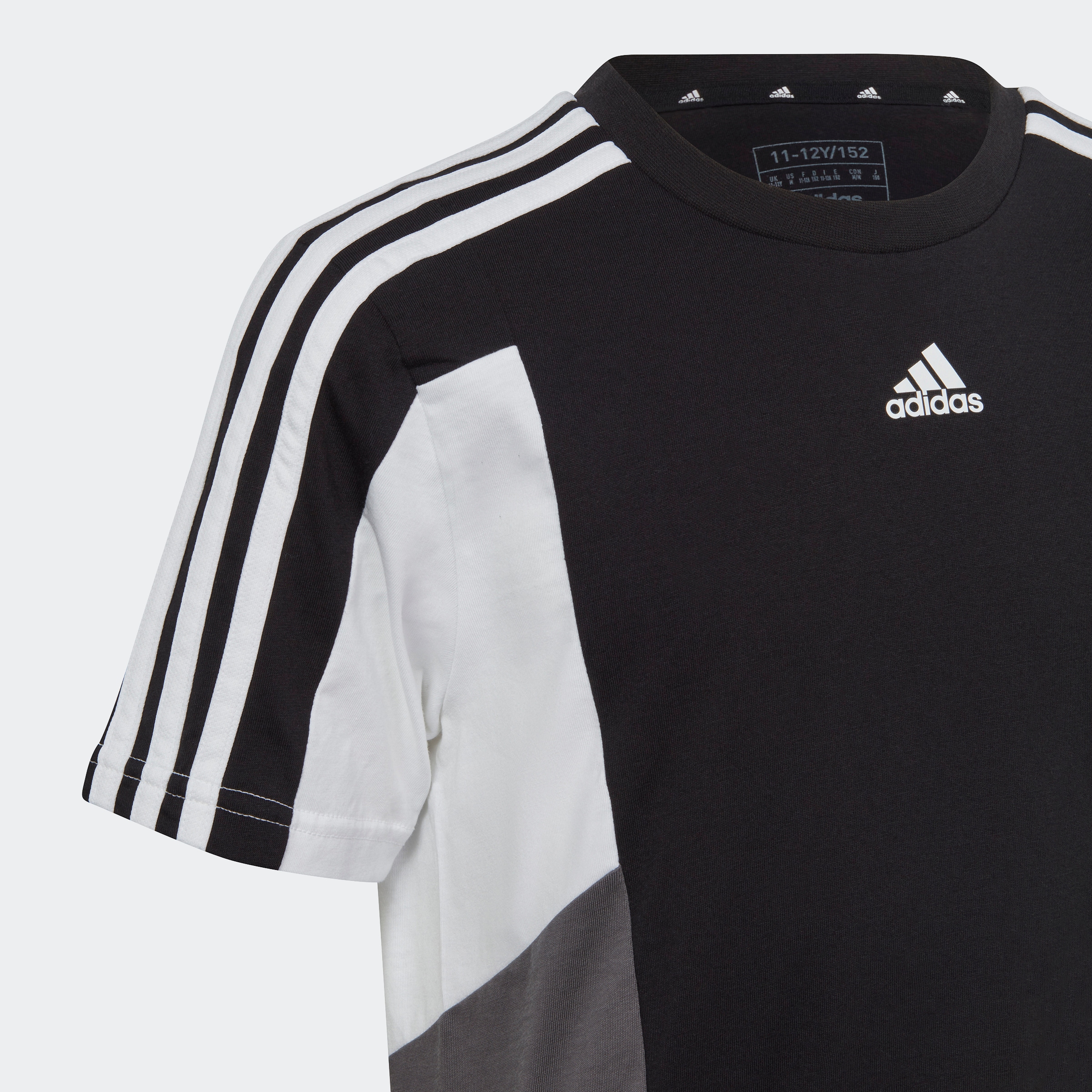 T-Shirt | Sportswear REGULAR adidas für »COLORBLOCK FIT« 3-STREIFEN BAUR ▷