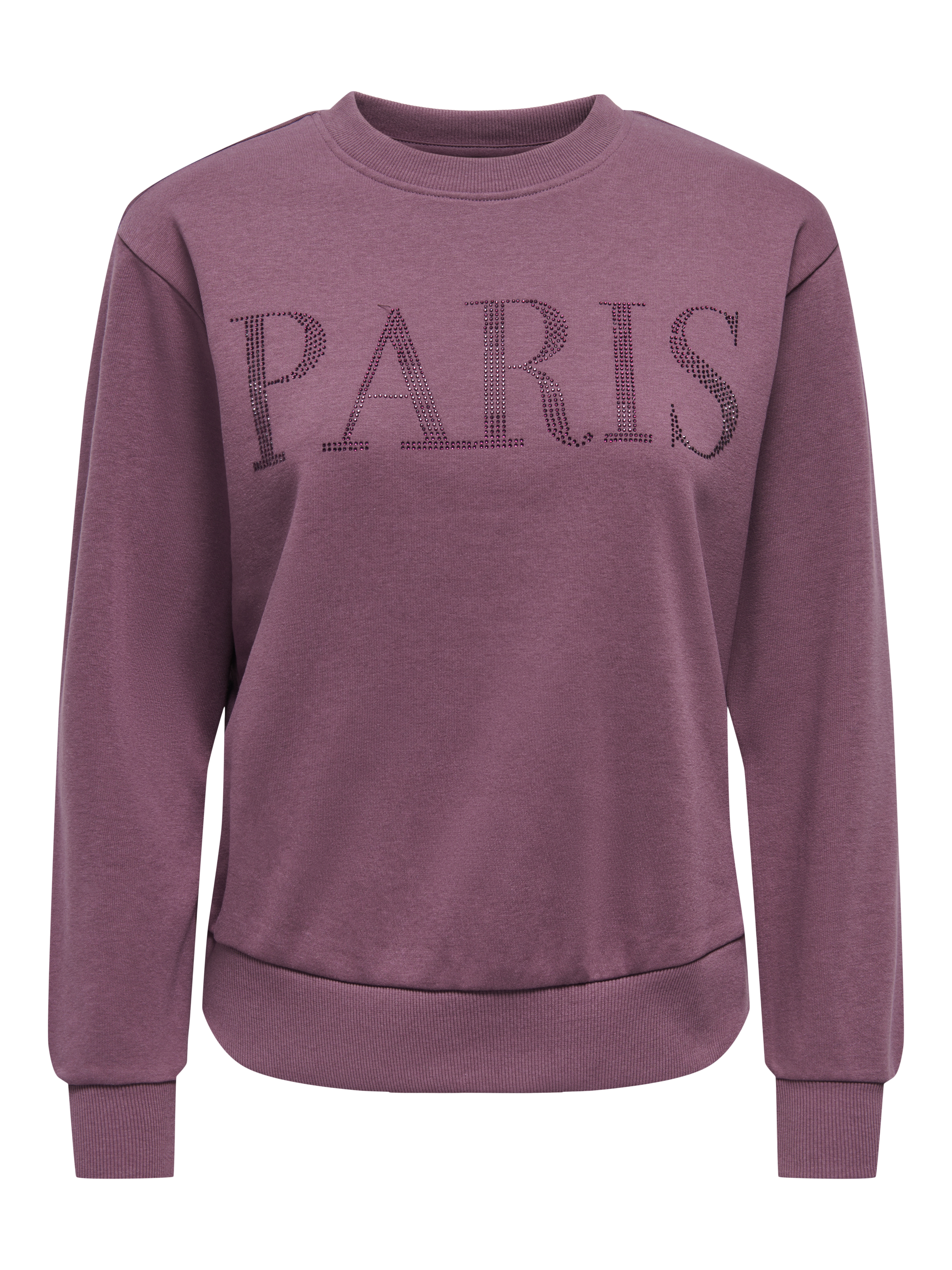 Jdy Sweatshirt "Jdyparis L/S Emb Sweat Jrs Noos", Baumwollmischung, Regular Fit