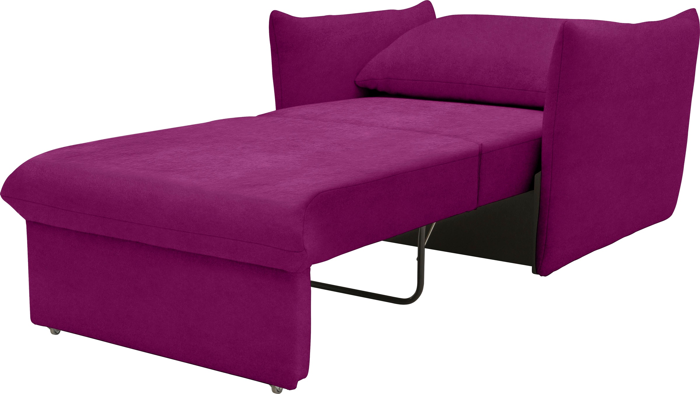LOOKS by Wolfgang Joop Sessel "LOOKS XII Schlafsesel, Schlaffunktion" Boxspring-Polsterung, mit Gästebettfunktion, Kissenoptik
