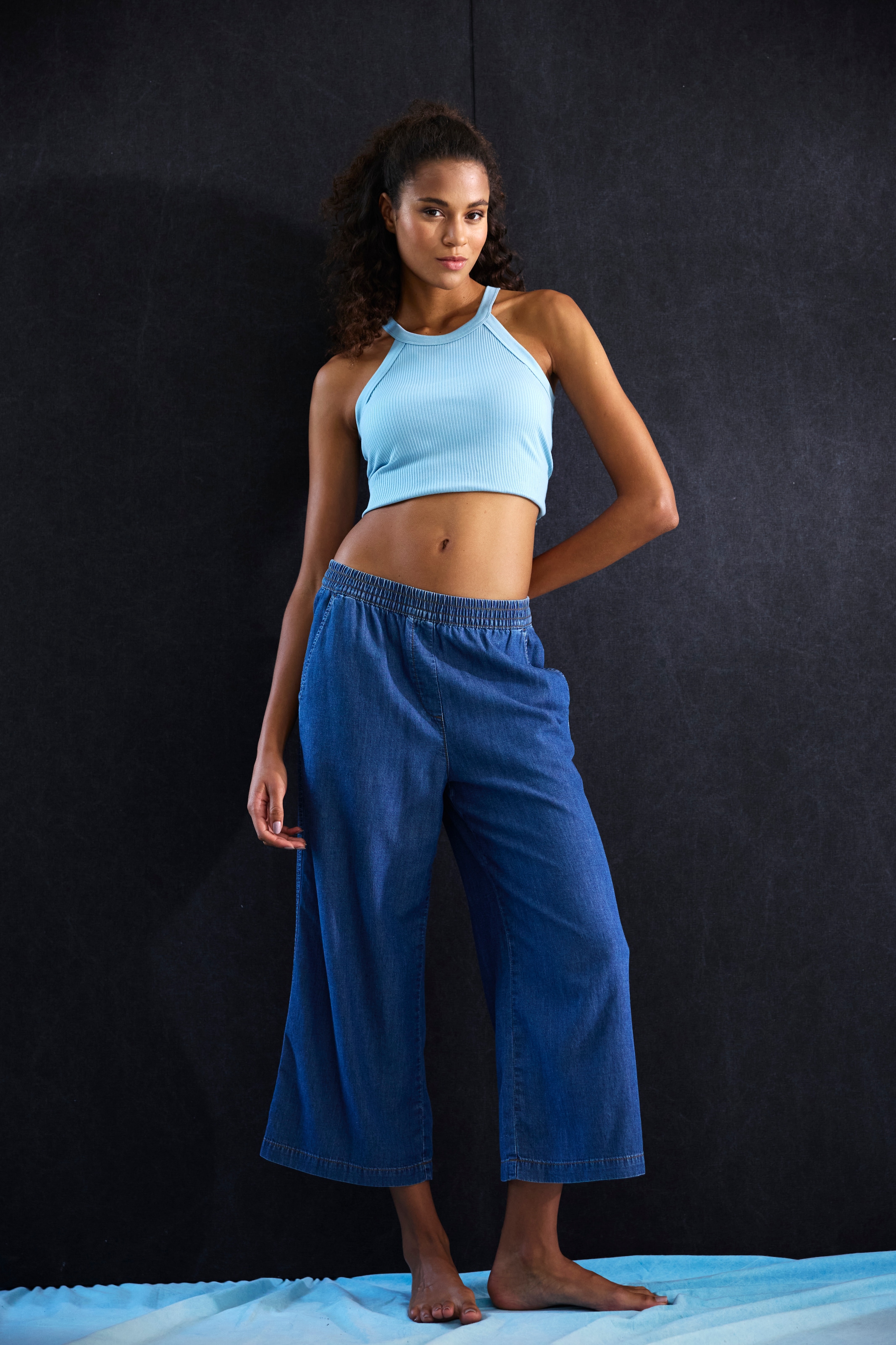 H.I.S Culotte, in Denim Optik günstig online kaufen