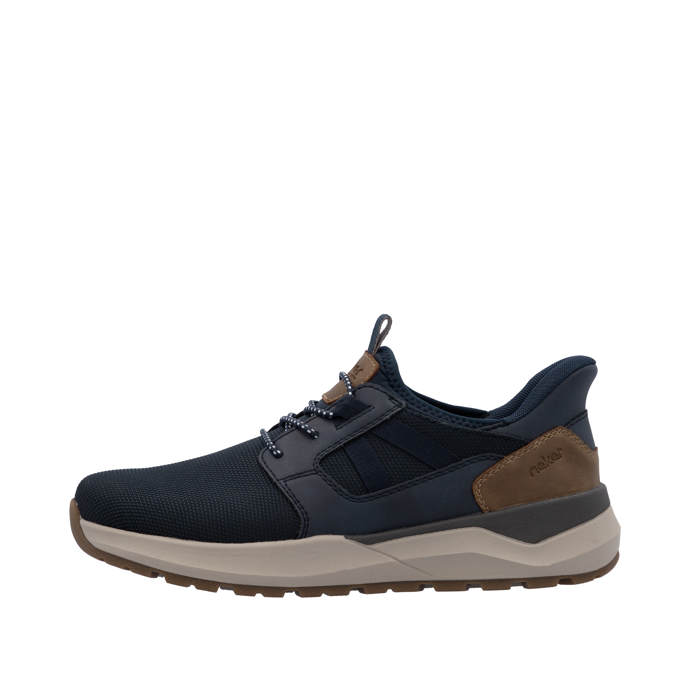 Rieker Slip-On Sneaker »Ready2GO«, Schlupfschuh, Halbschuh, Freizeitsneaker mit Gummizug für guten Sitz