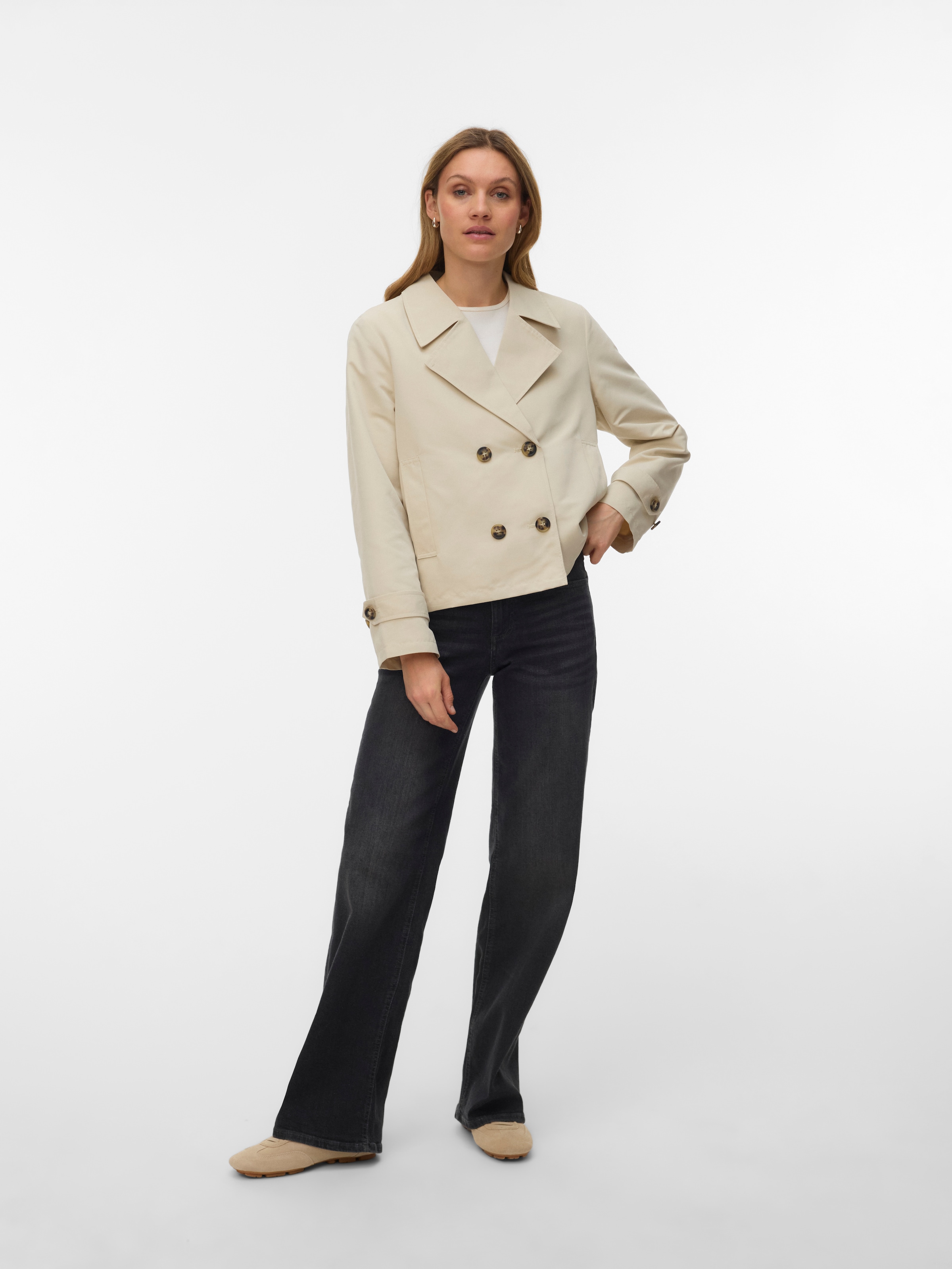 Vero Moda Kurzjacke »VMCHLOEMIA SHORT TRENCHCOAT GA NOOS«