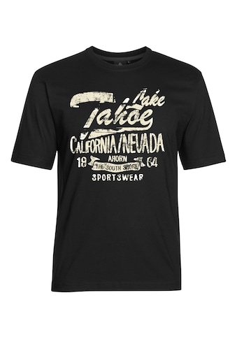 AHORN SPORTSWEAR T-Shirt »LAKE TAHOE_EGGSHELL«, mit modischem Frontprint kaufen