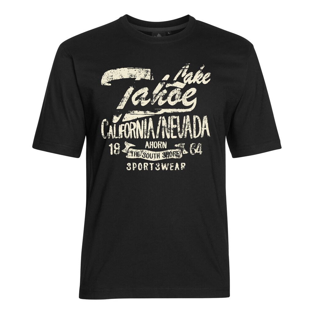AHORN SPORTSWEAR T-Shirt »LAKE TAHOE_EGGSHELL«
