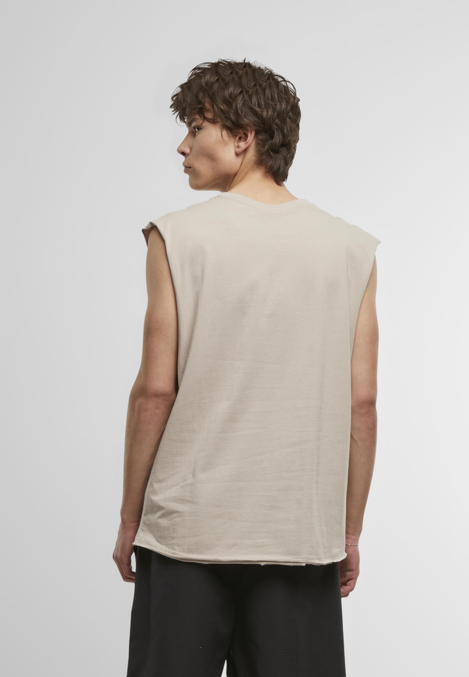 URBAN CLASSICS T-Shirt »Urban Classics Herren Open Edge Sleeveless Tee«, (1 tlg.)