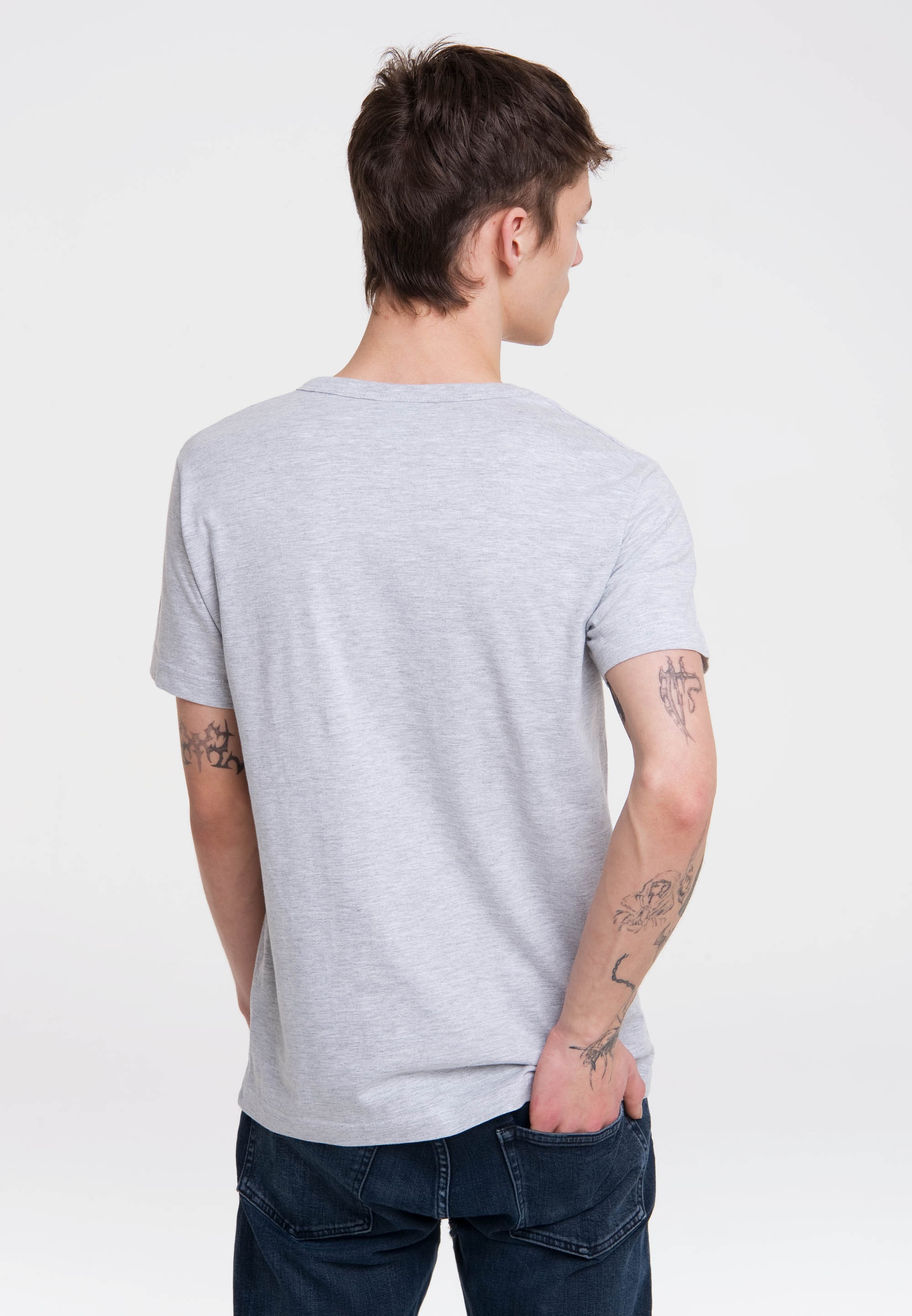 BAUR ▷ | T-Shirt Frontprint »Smiley«, tollem kaufen LOGOSHIRT mit