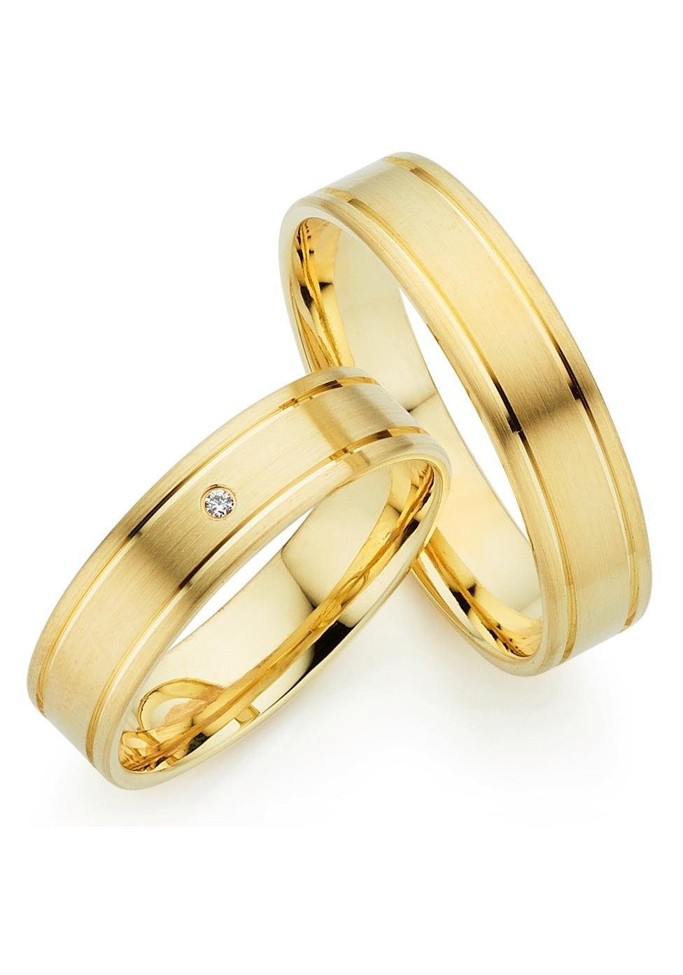 Phönix Trauring »Schmuck Geschenk Gold 333 Trauring Ehering LIEBE versch.  Varianten«, Goldring mit oder ohne Brillant - Made in Germany für kaufen |  BAUR