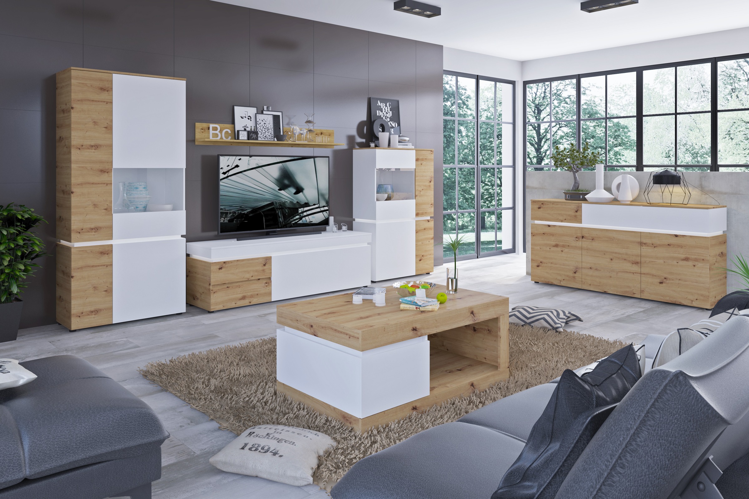 Home affaire Vitrine "Luci" günstig online kaufen