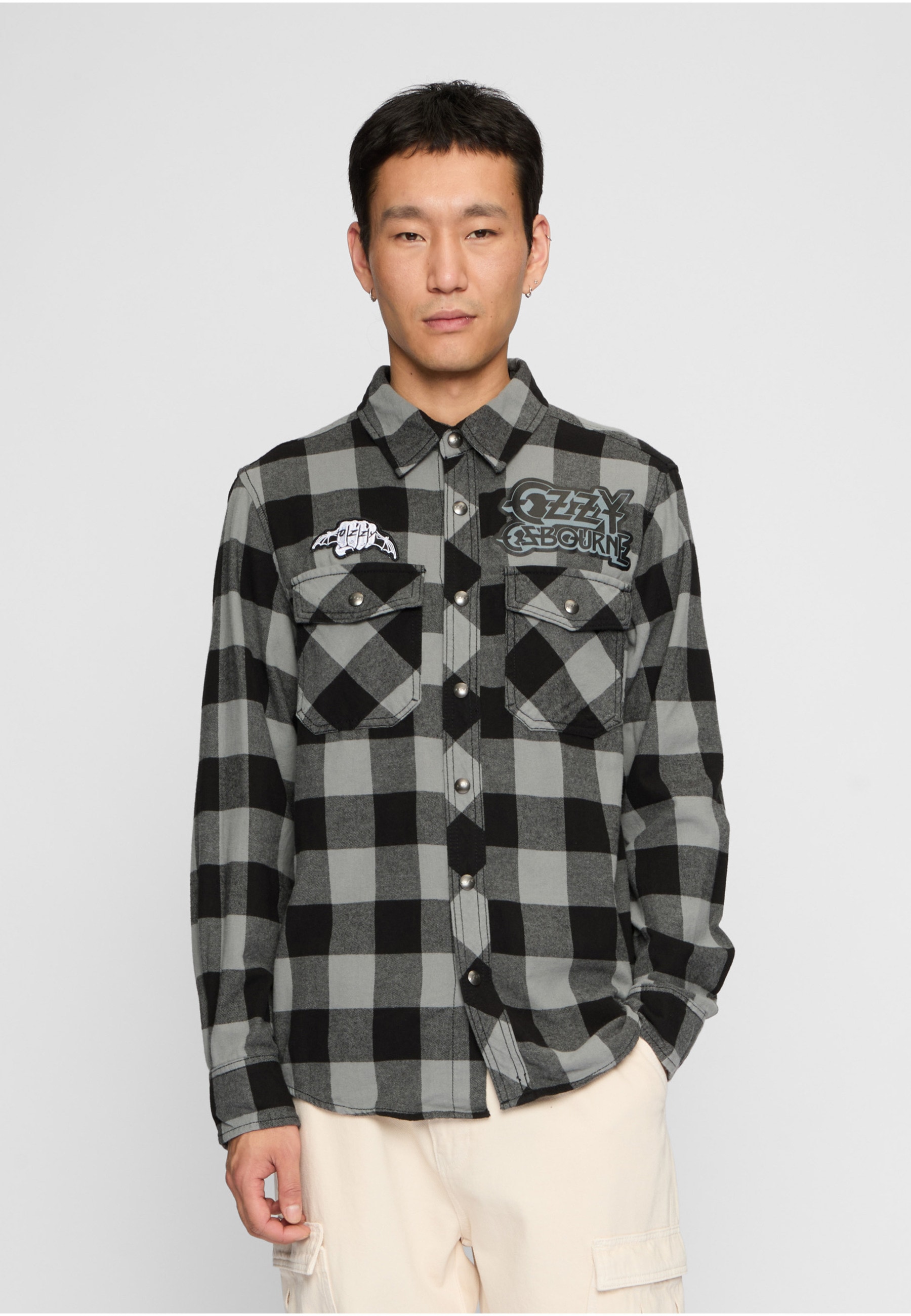 Brandit Langarmhemd »Brandit Ozzy Checkshirt Long Sleeve« 1 Stk.